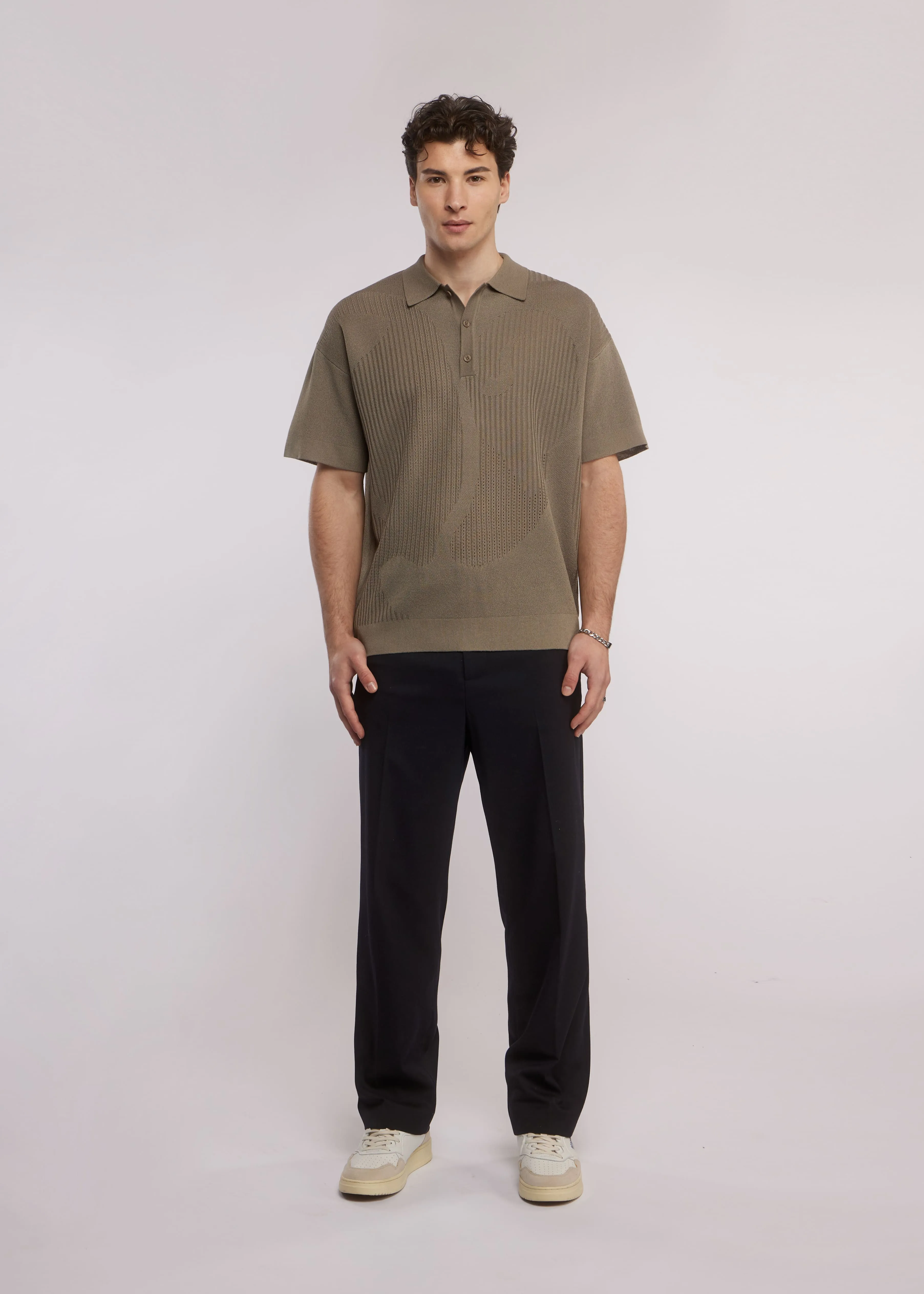 Yungh Polo | Vetiver sold by Aeden Official product image thumbnail 4