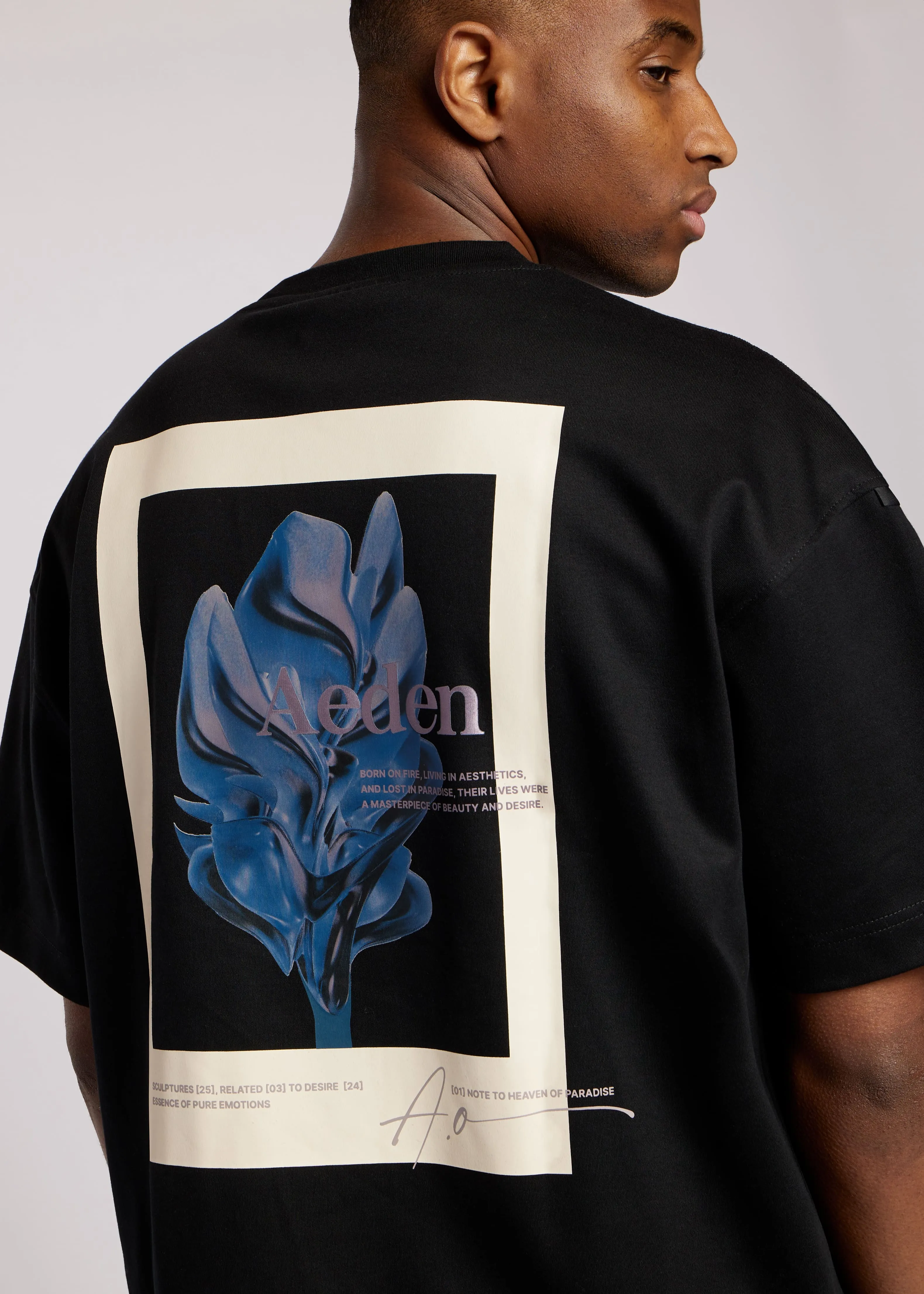 Morph Tee | Black sold by Aeden Official product image thumbnail 3
