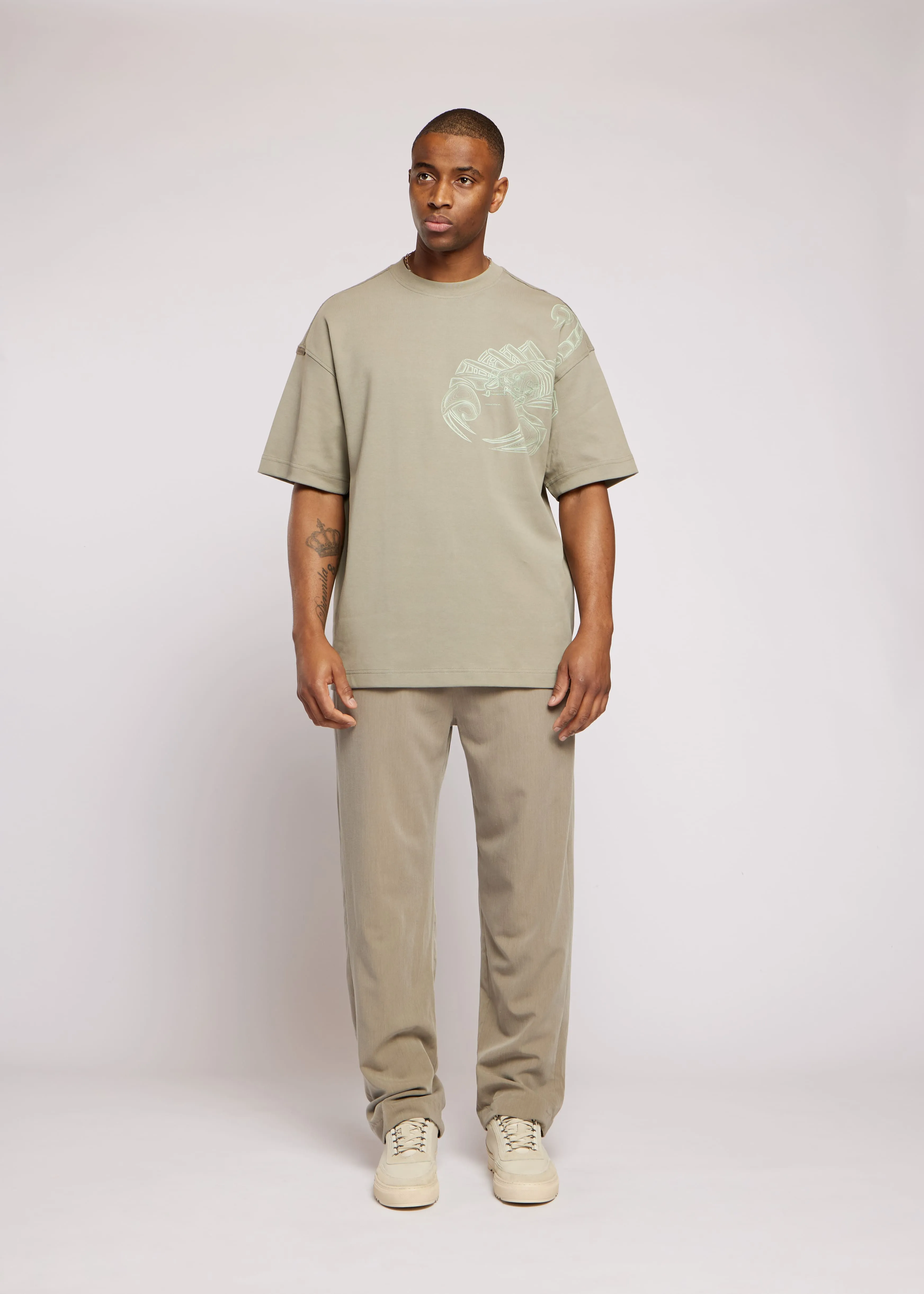 Merida Tee | Vetiver sold by Aeden Official product image thumbnail 4