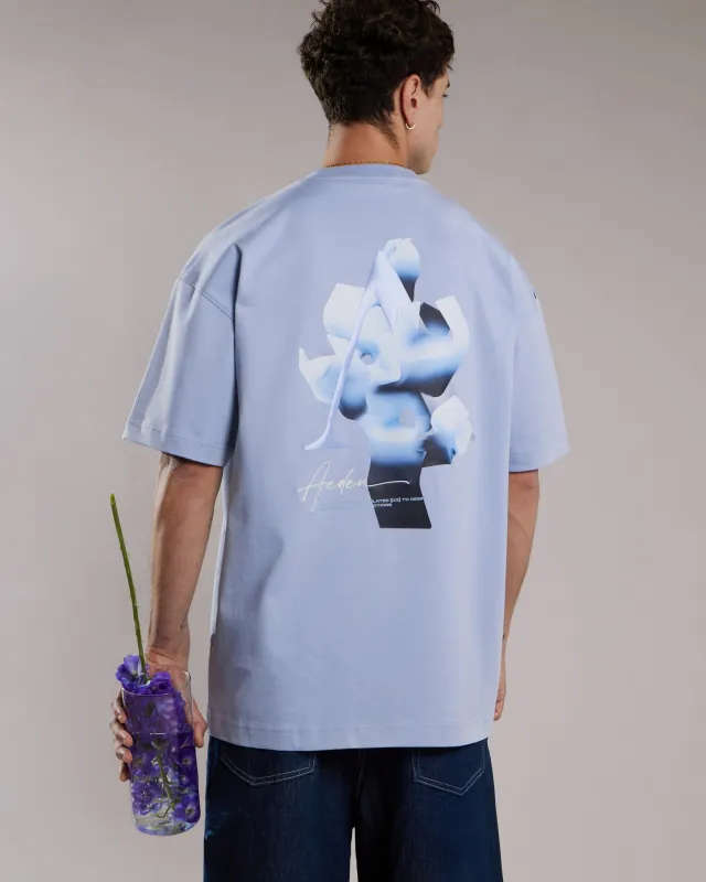 Scorose Tee | Corn Blue sold by Aeden Official