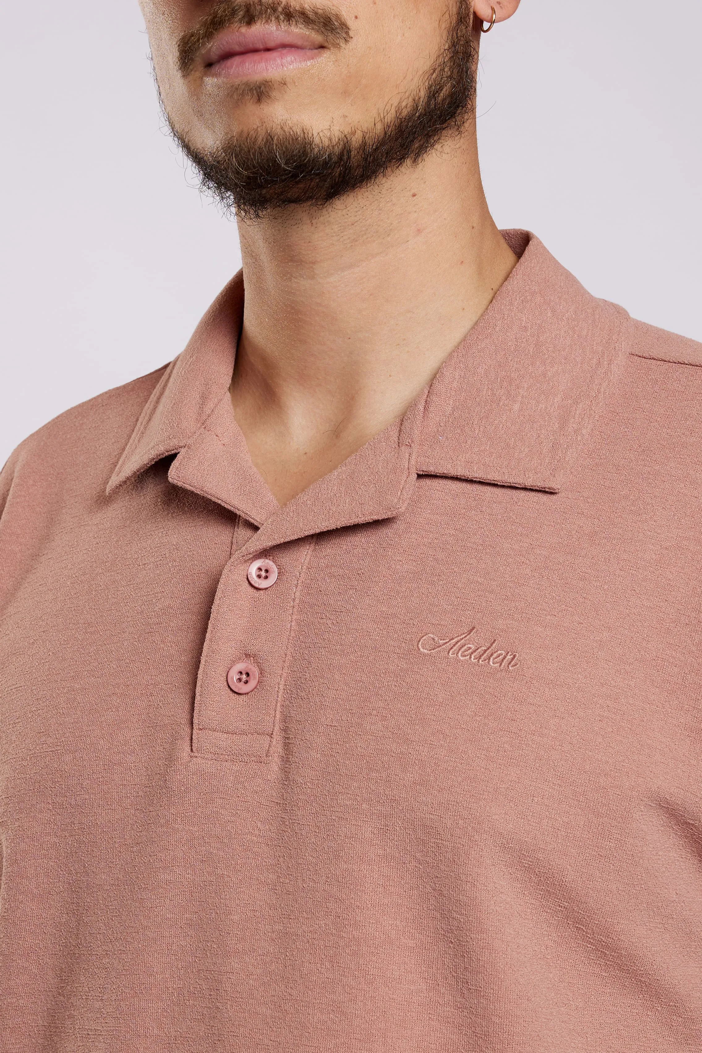 Kaito Polo | Pink sold by Aeden Official product image thumbnail 3