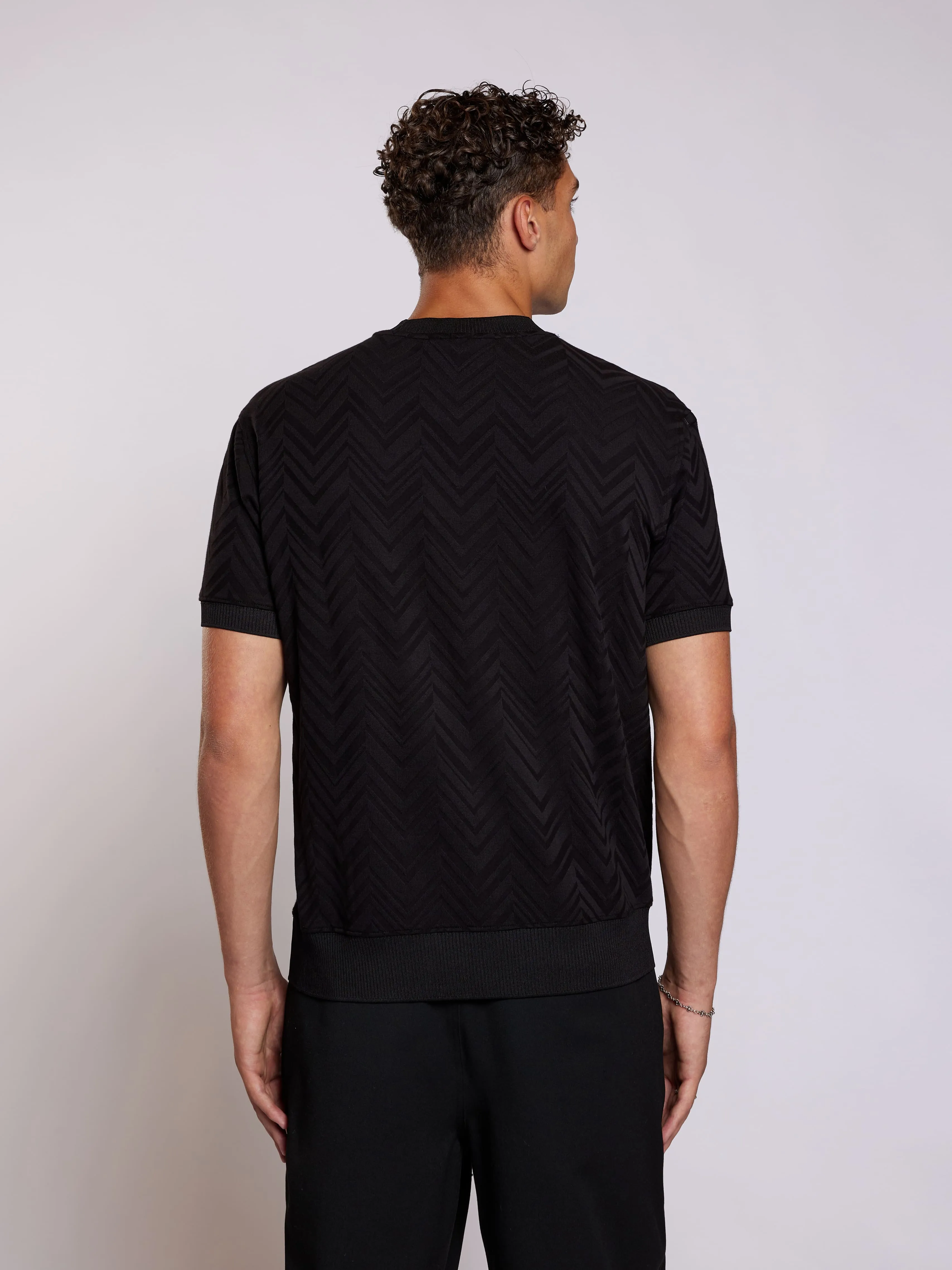 Silver Tee | Black sold by Aeden Official product image thumbnail 3