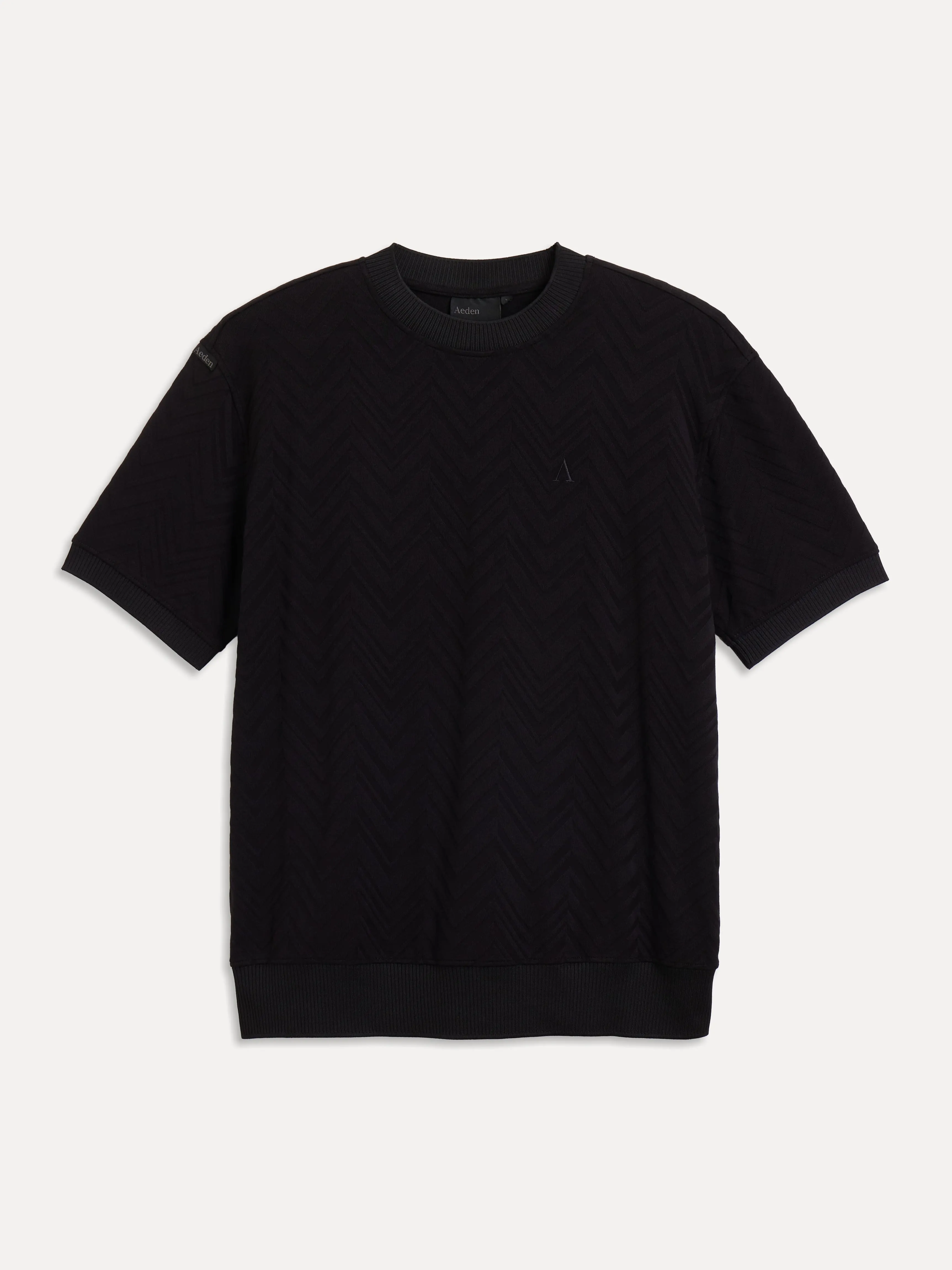 Silver Tee | Black sold by Aeden Official product image thumbnail 2
