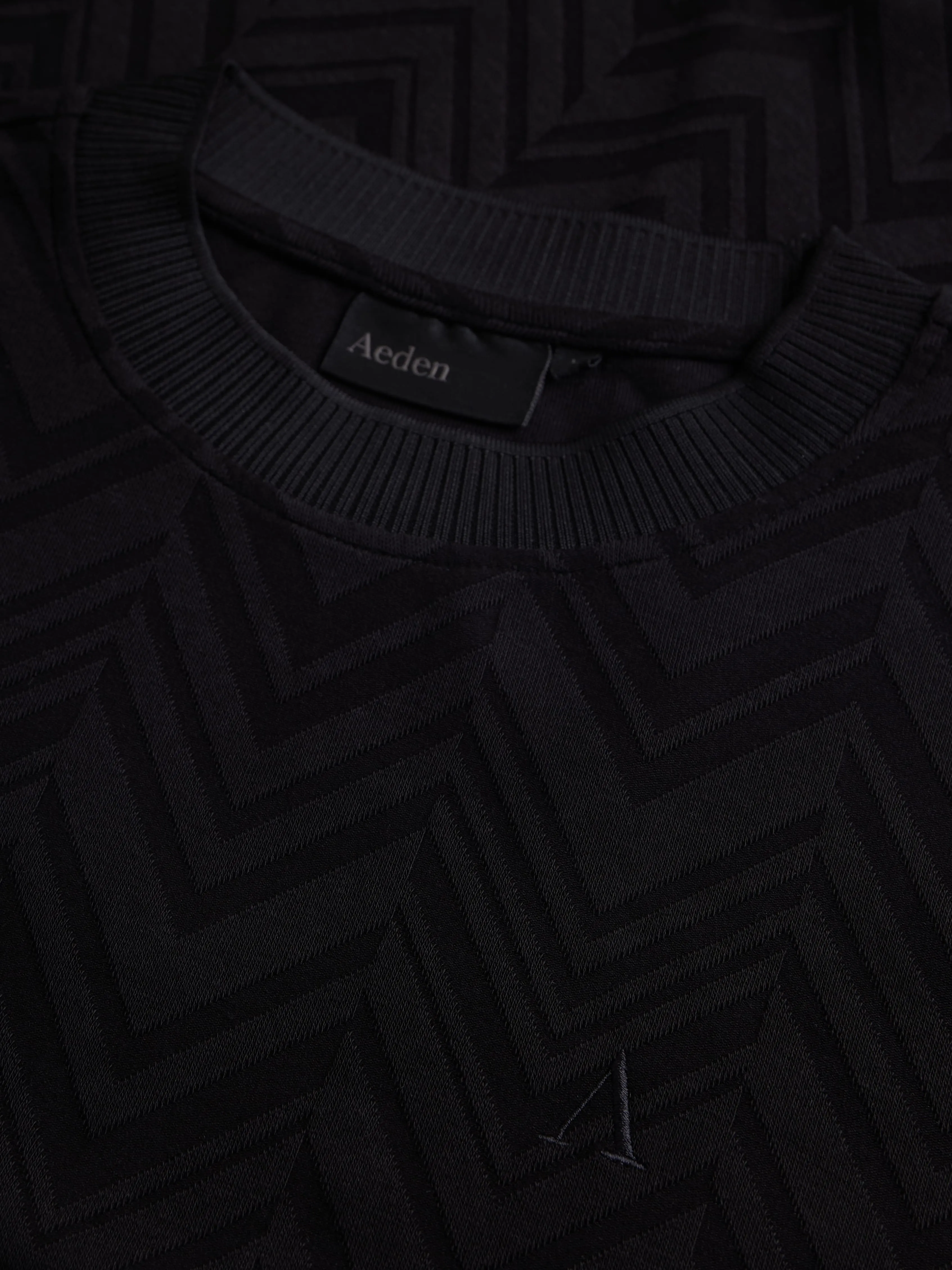 Silver Tee | Black sold by Aeden Official product image thumbnail 5