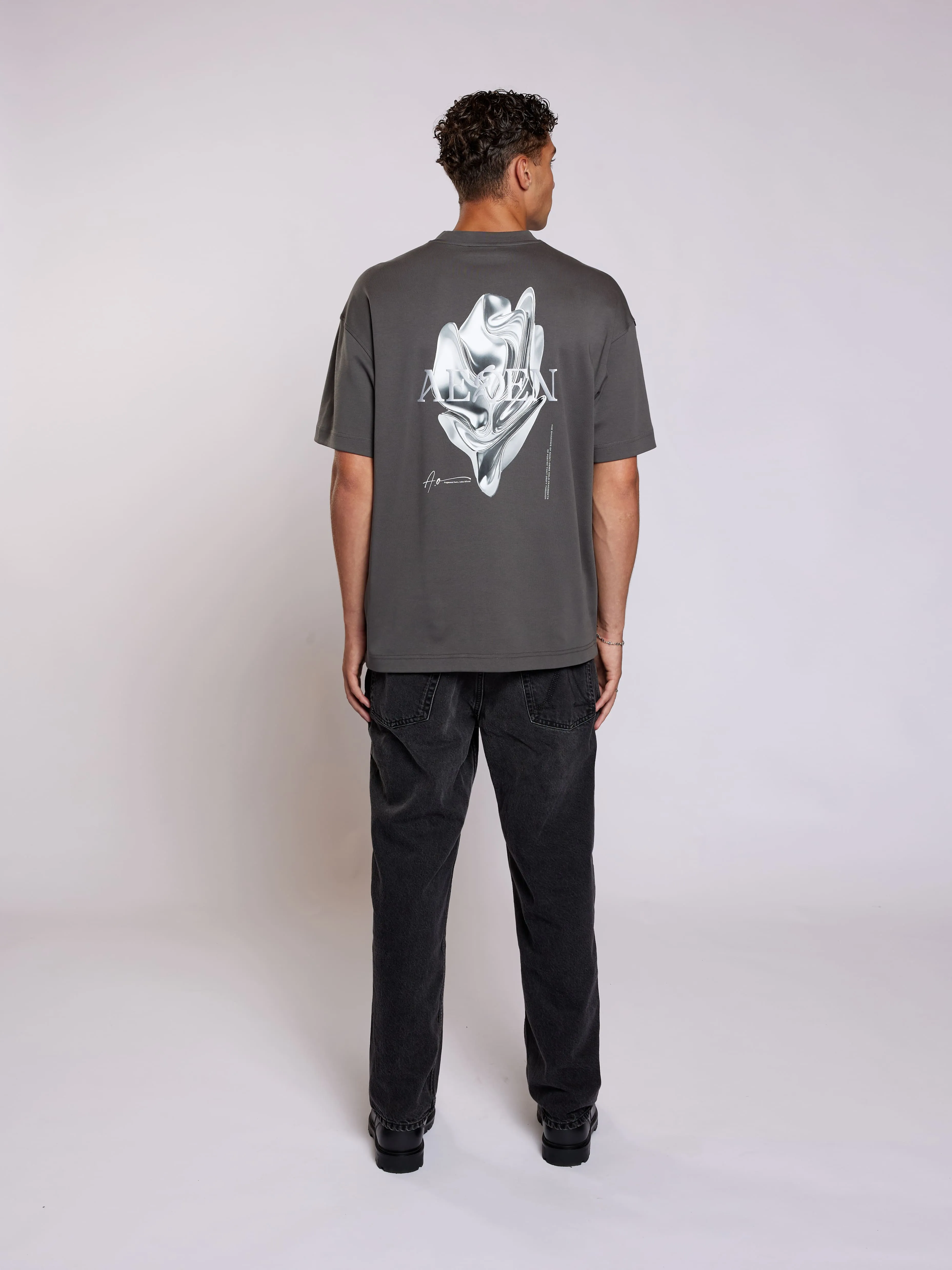 Mickey Tee | Dark Shadow sold by Aeden Official product image thumbnail 5