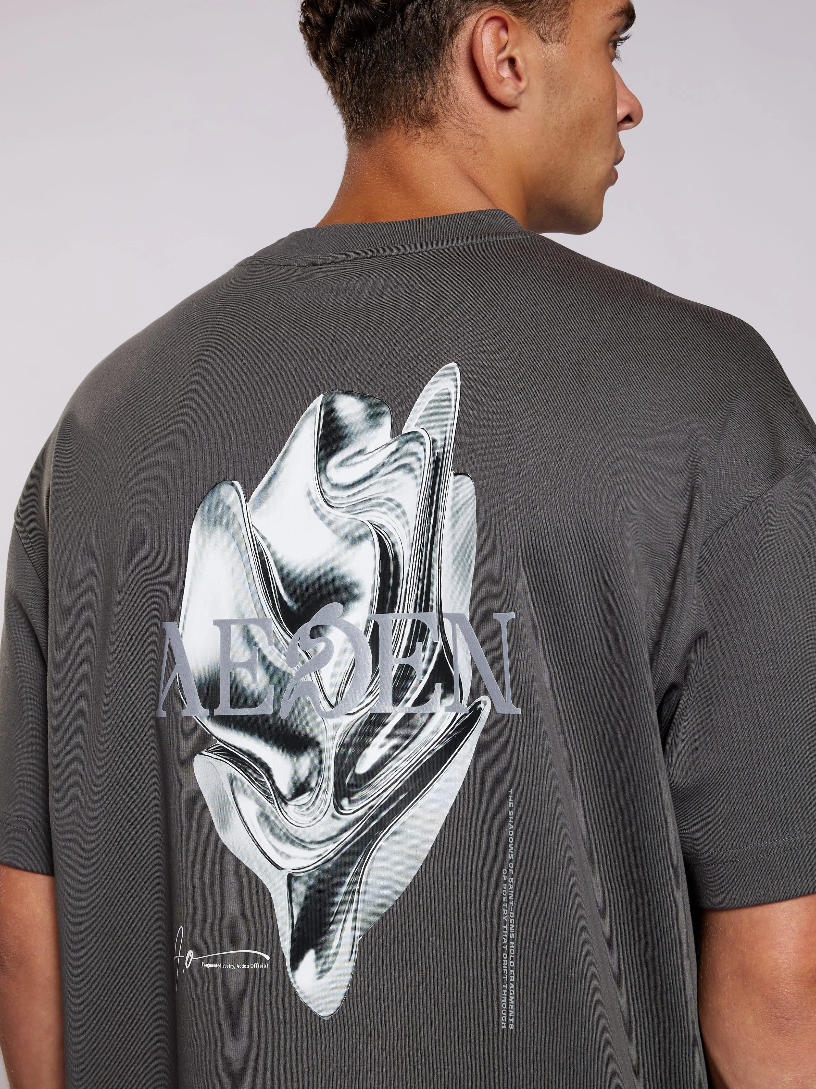 Mickey Tee | Dark Shadow sold by Aeden Official product image thumbnail 4