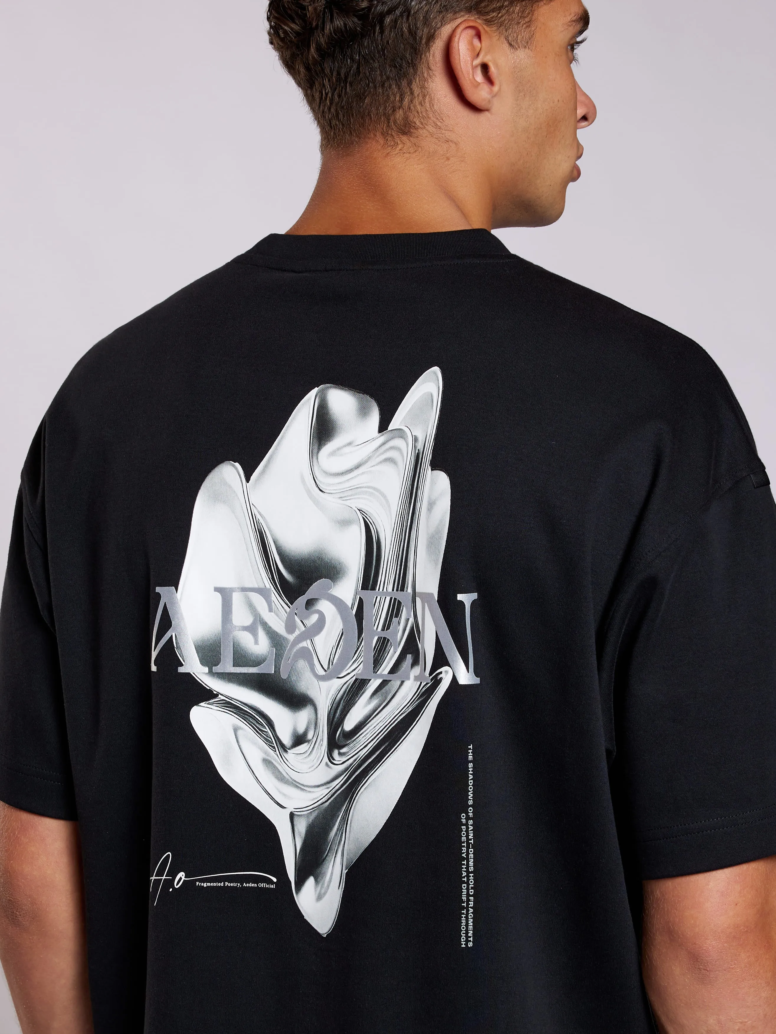 Mickey Tee | Black sold by Aeden Official product image thumbnail 4