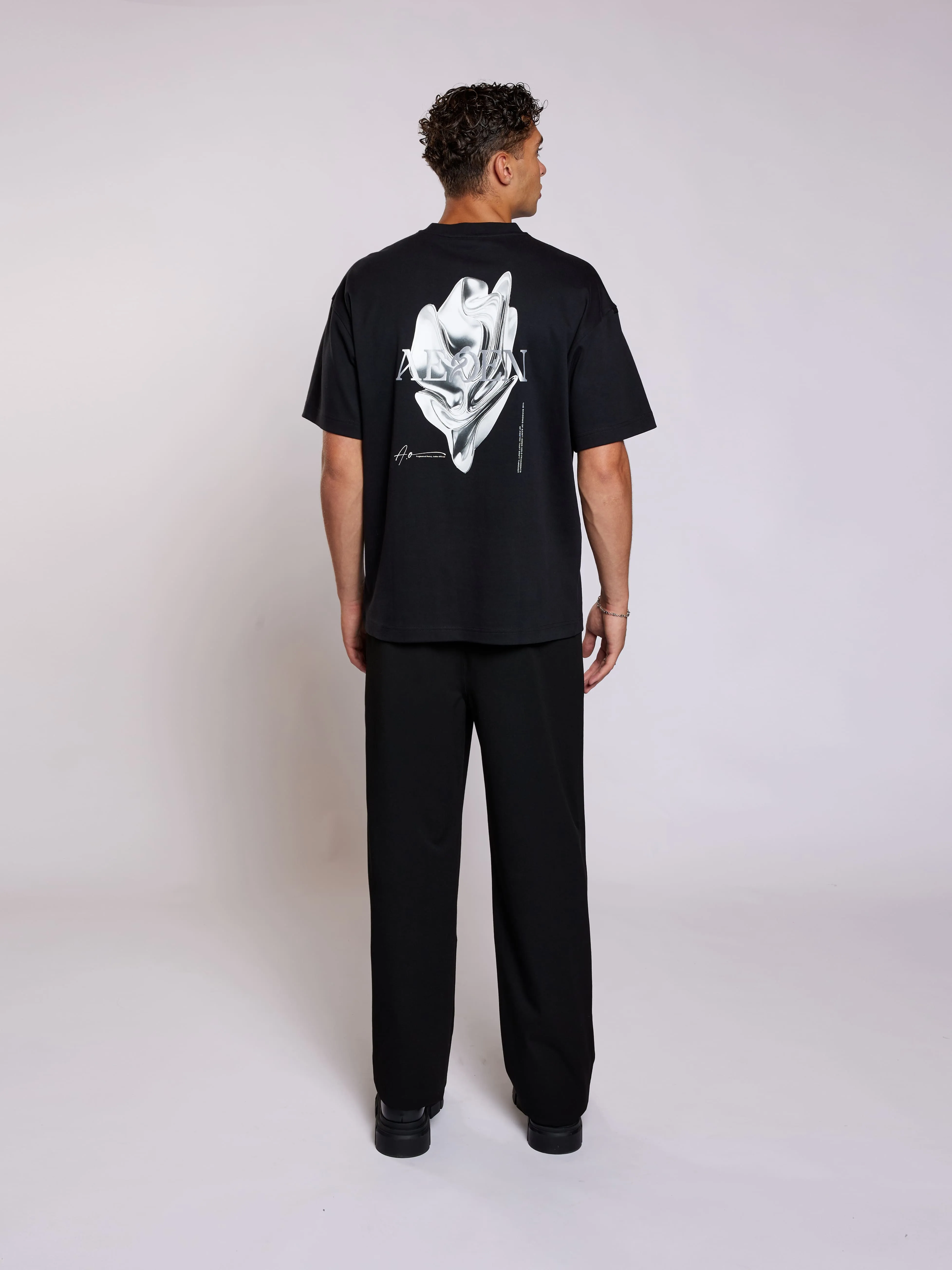 Mickey Tee | Black sold by Aeden Official product image thumbnail 5