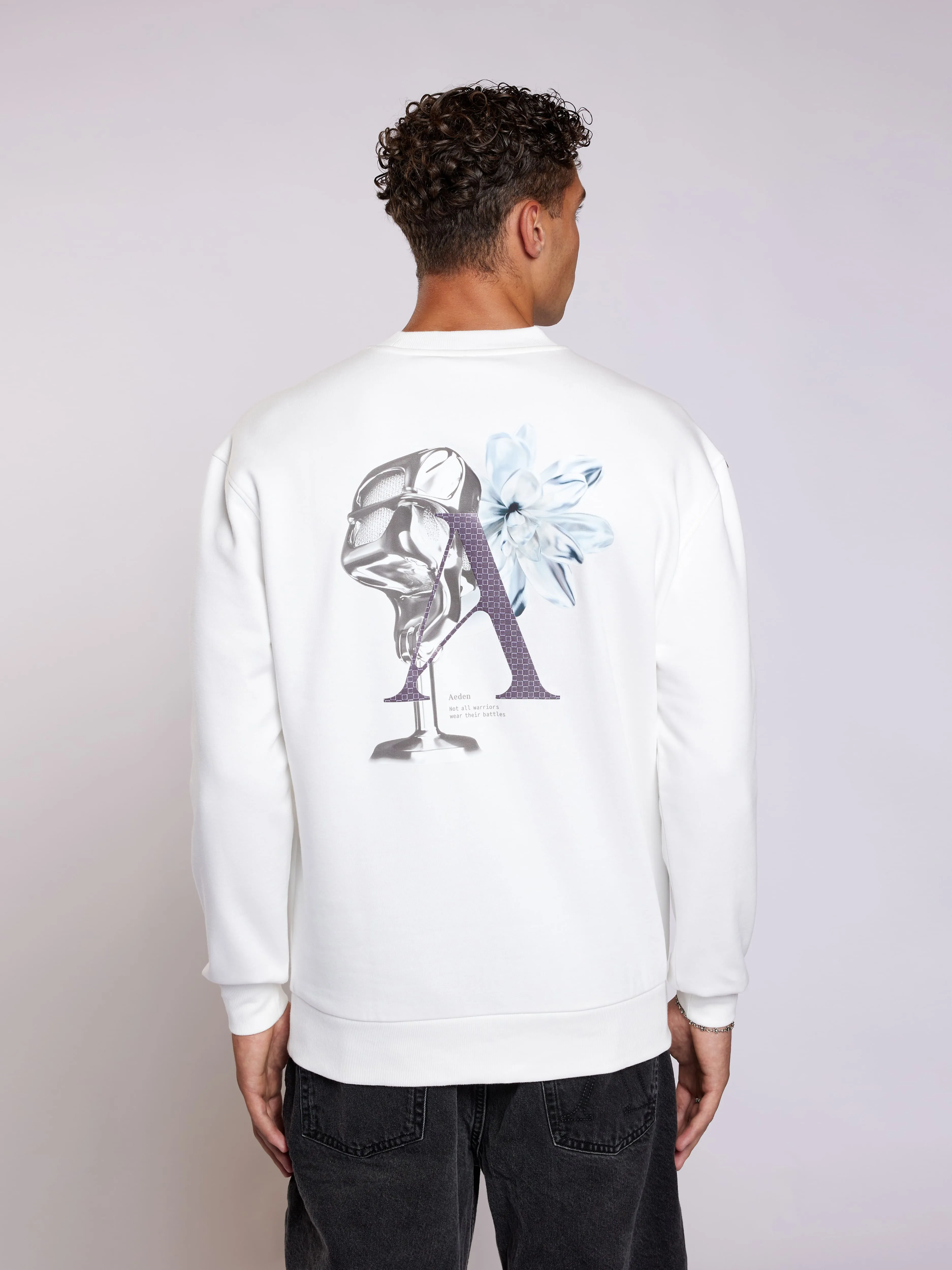 Bastien Sweatshirt | Off-white sold by Aeden Official product image thumbnail 2