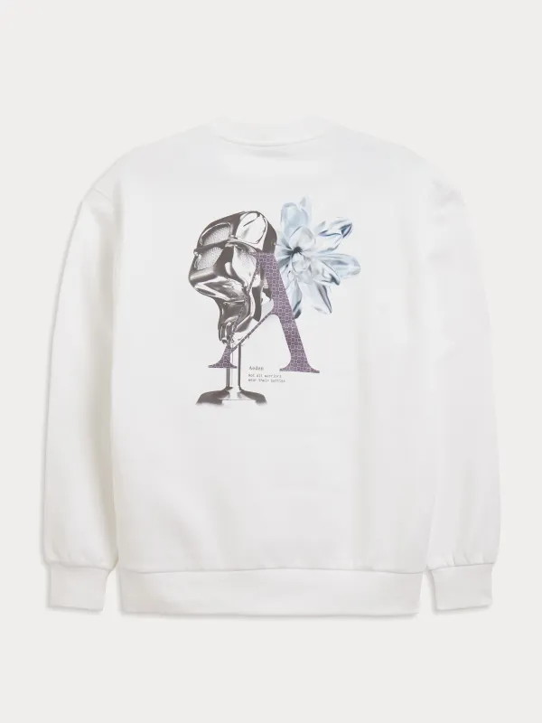 Bastien Sweatshirt | Off-white sold by Aeden Official