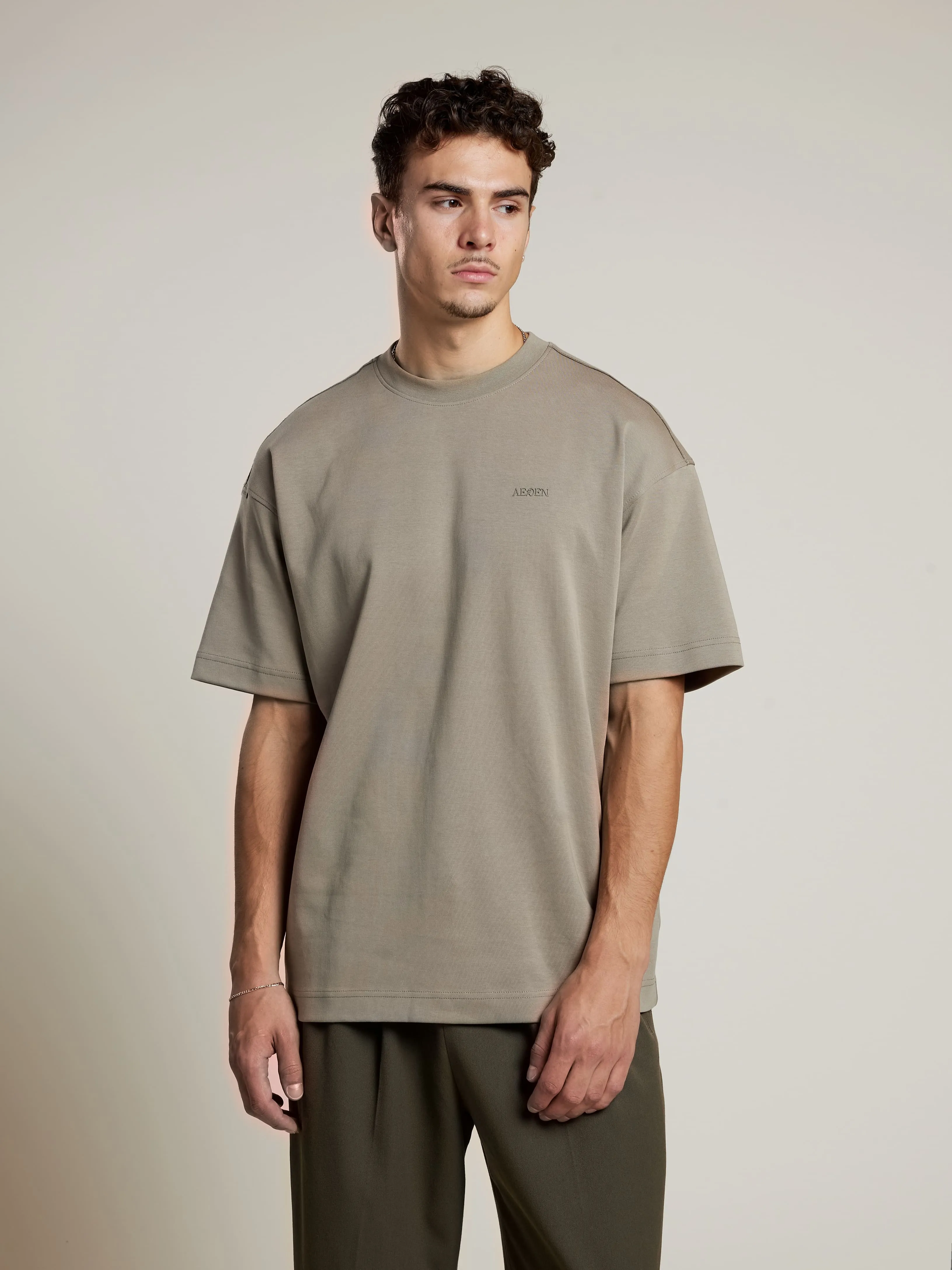 Raphaël Tee | Vetiver sold by Aeden Official product image thumbnail 2