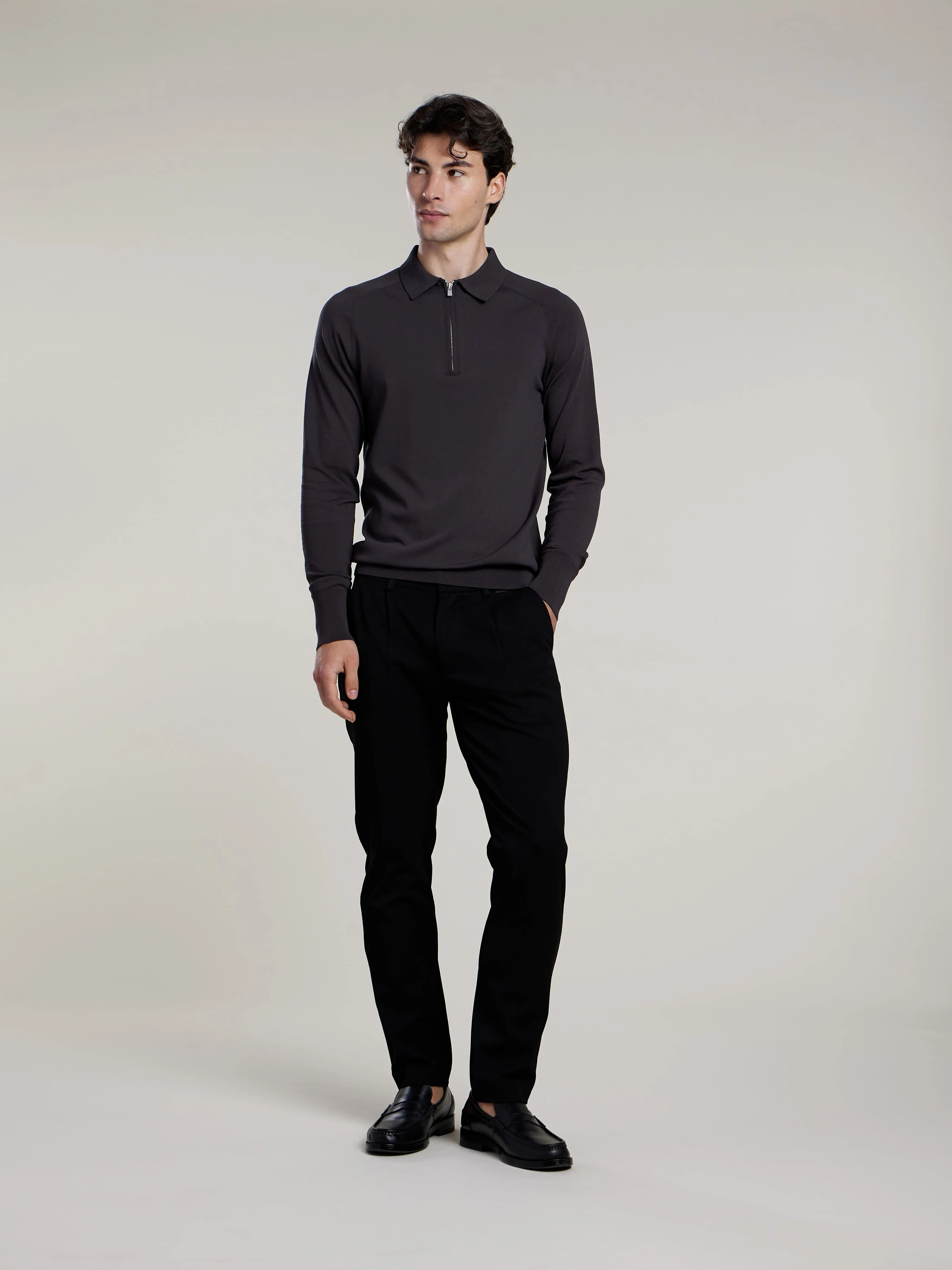 Benno knit | Dark Shadow sold by Aeden Official