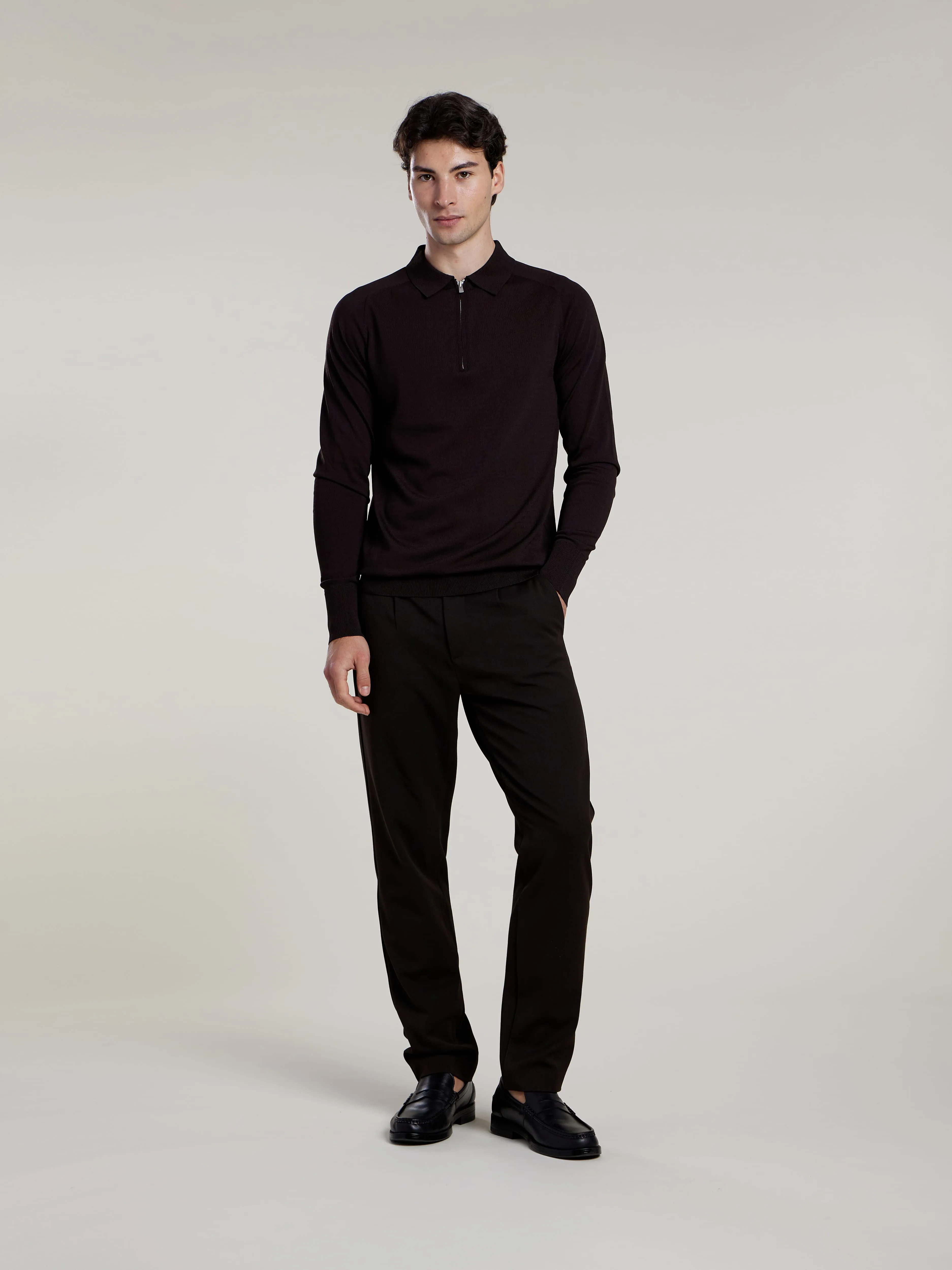 Benno knit | Ganache sold by Aeden Official product image thumbnail 4