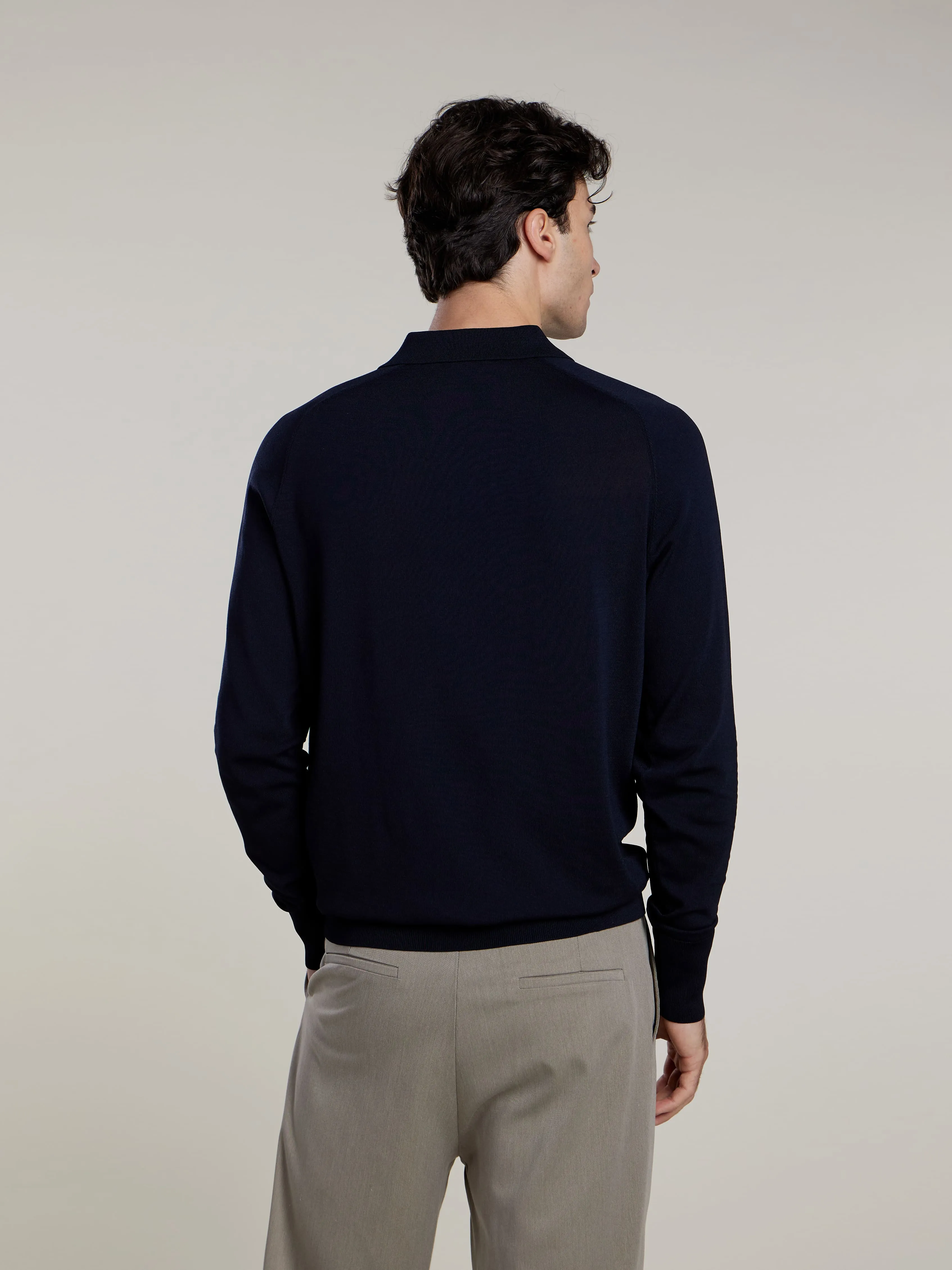 Benno knit | Dark Blue sold by Aeden Official product image thumbnail 3