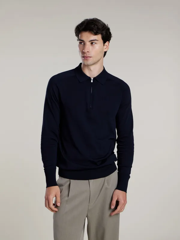 Benno knit | Dark Blue made by Aeden Official