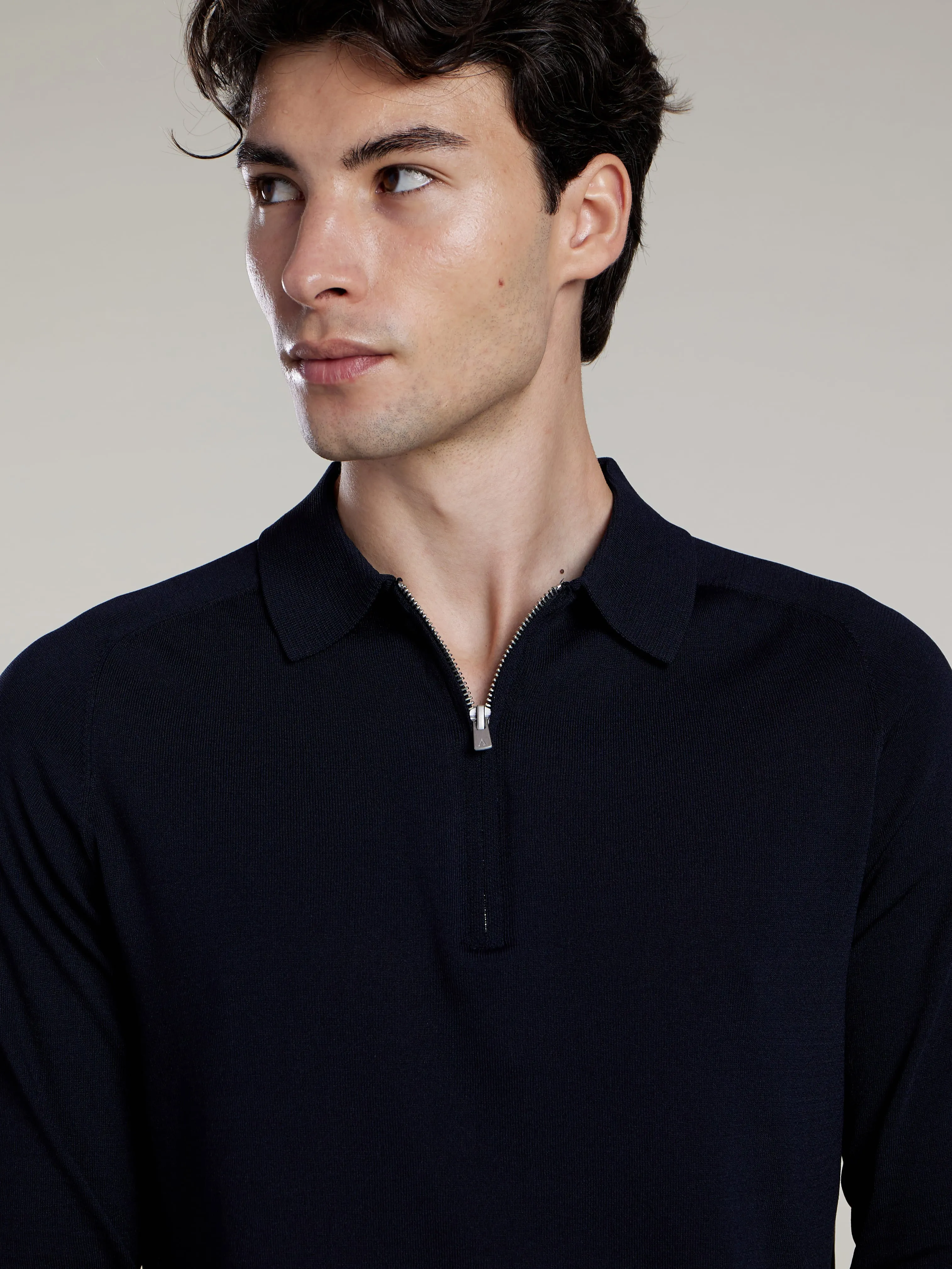 Benno knit | Dark Blue sold by Aeden Official product image thumbnail 2