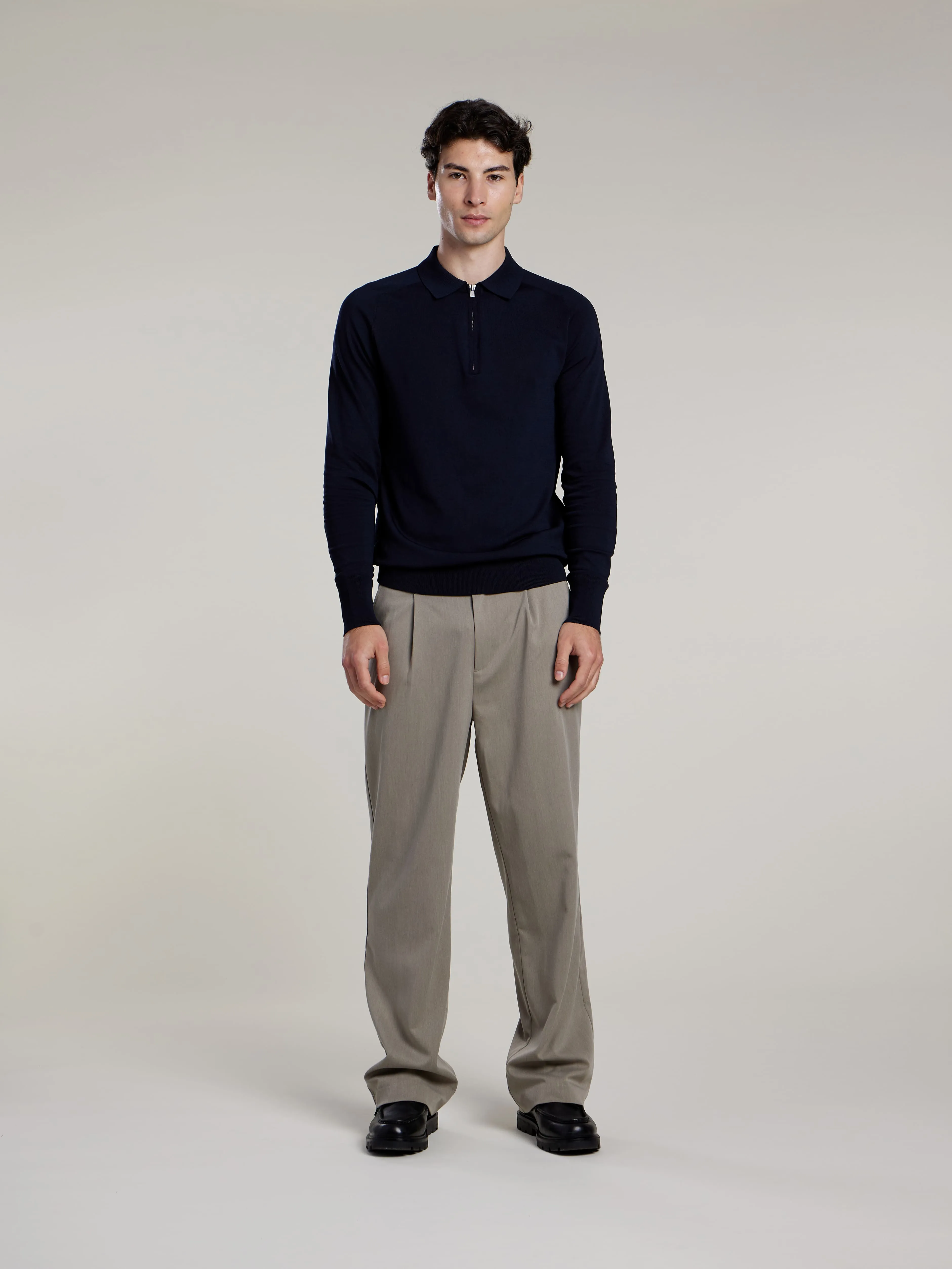 Benno knit | Dark Blue sold by Aeden Official product image thumbnail 4