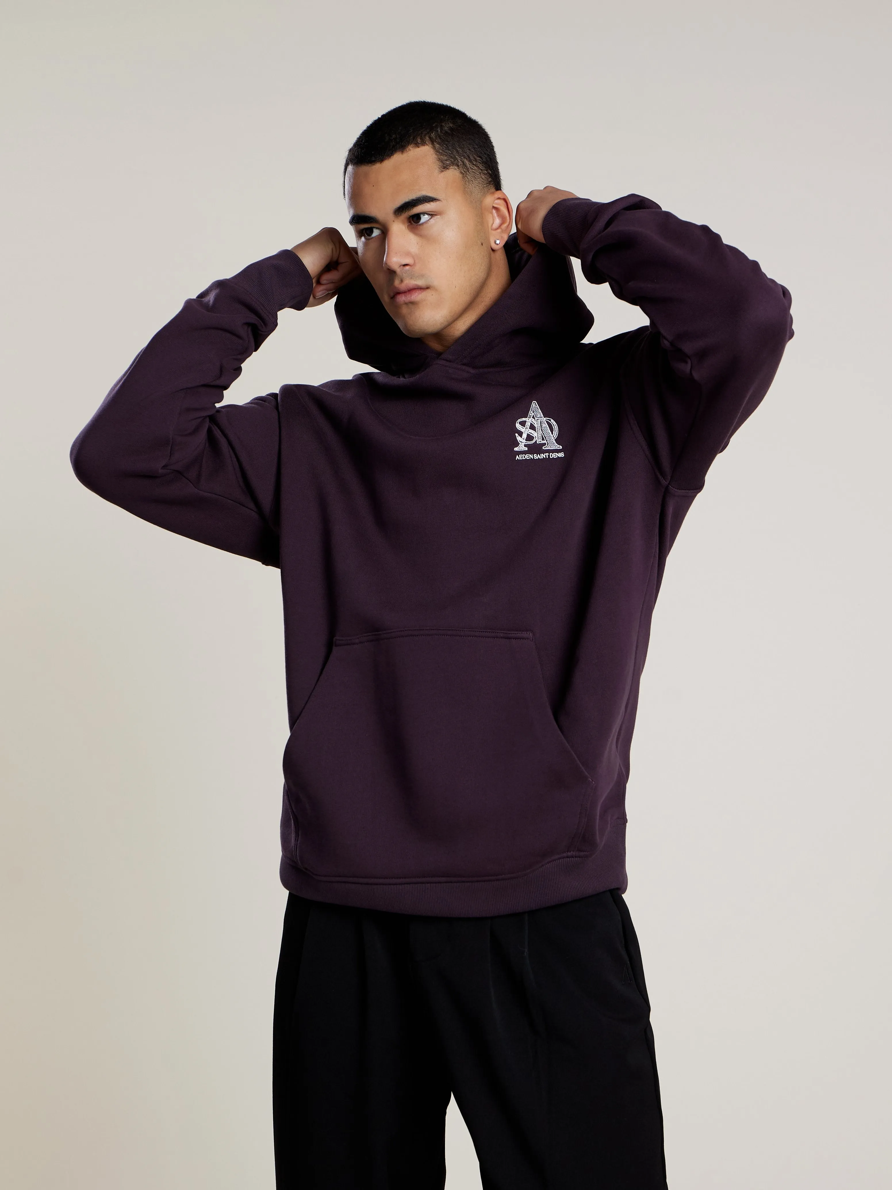 Bennoit Hoodie | Plum Perfect sold by Aeden Official product image thumbnail 3