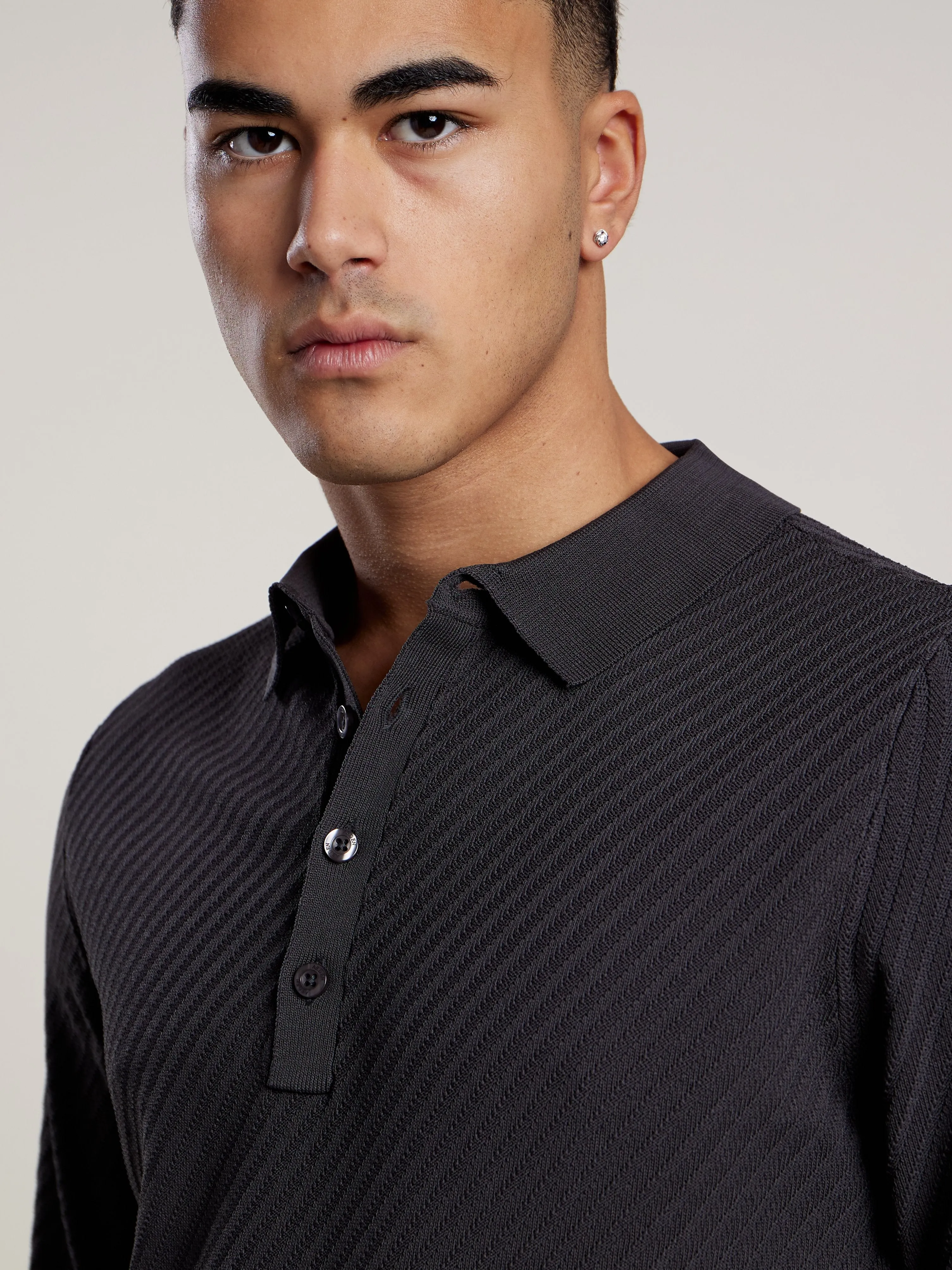 Duncan knit | Dark Shadow sold by Aeden Official product image thumbnail 3