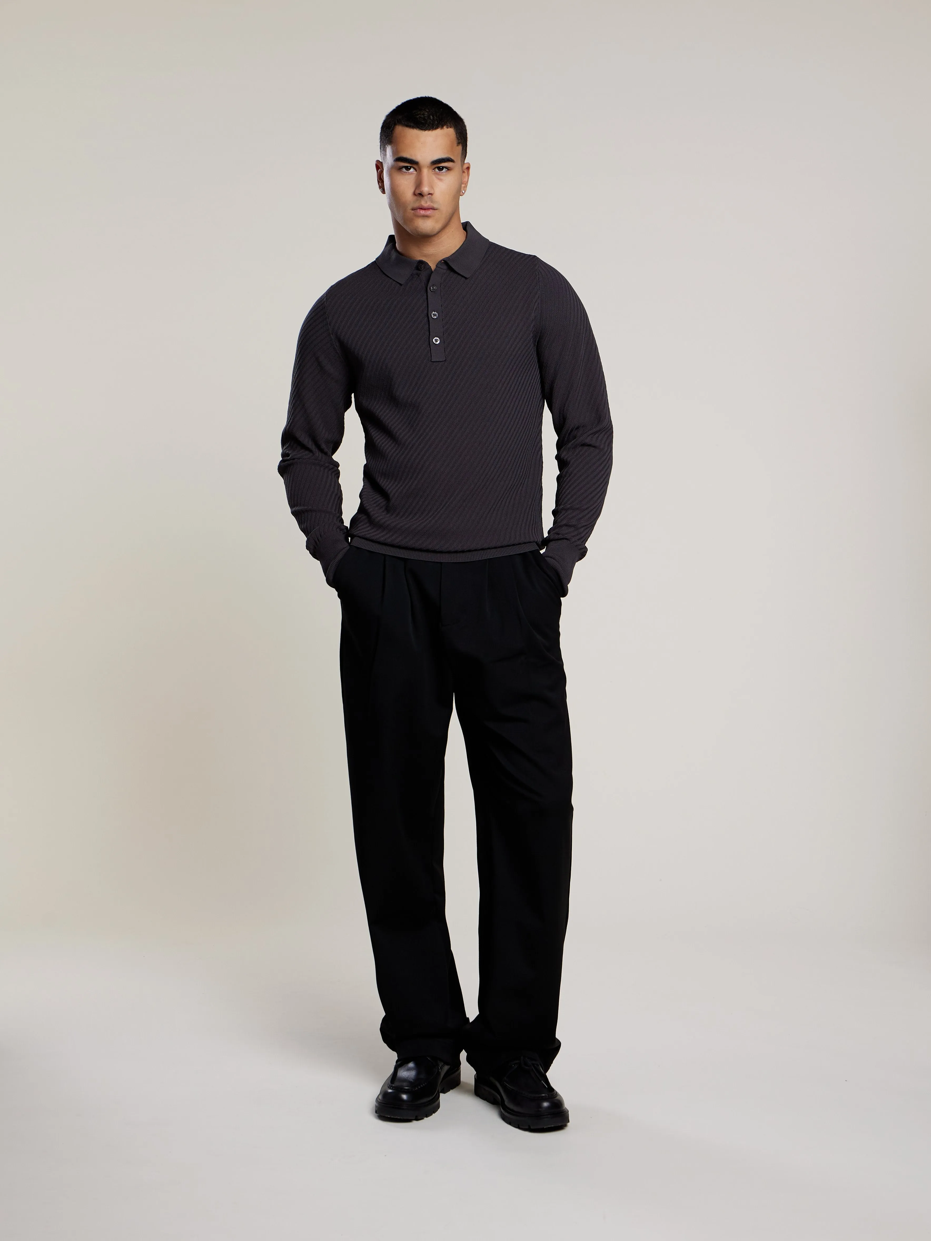 Duncan knit | Dark Shadow sold by Aeden Official product image thumbnail 2