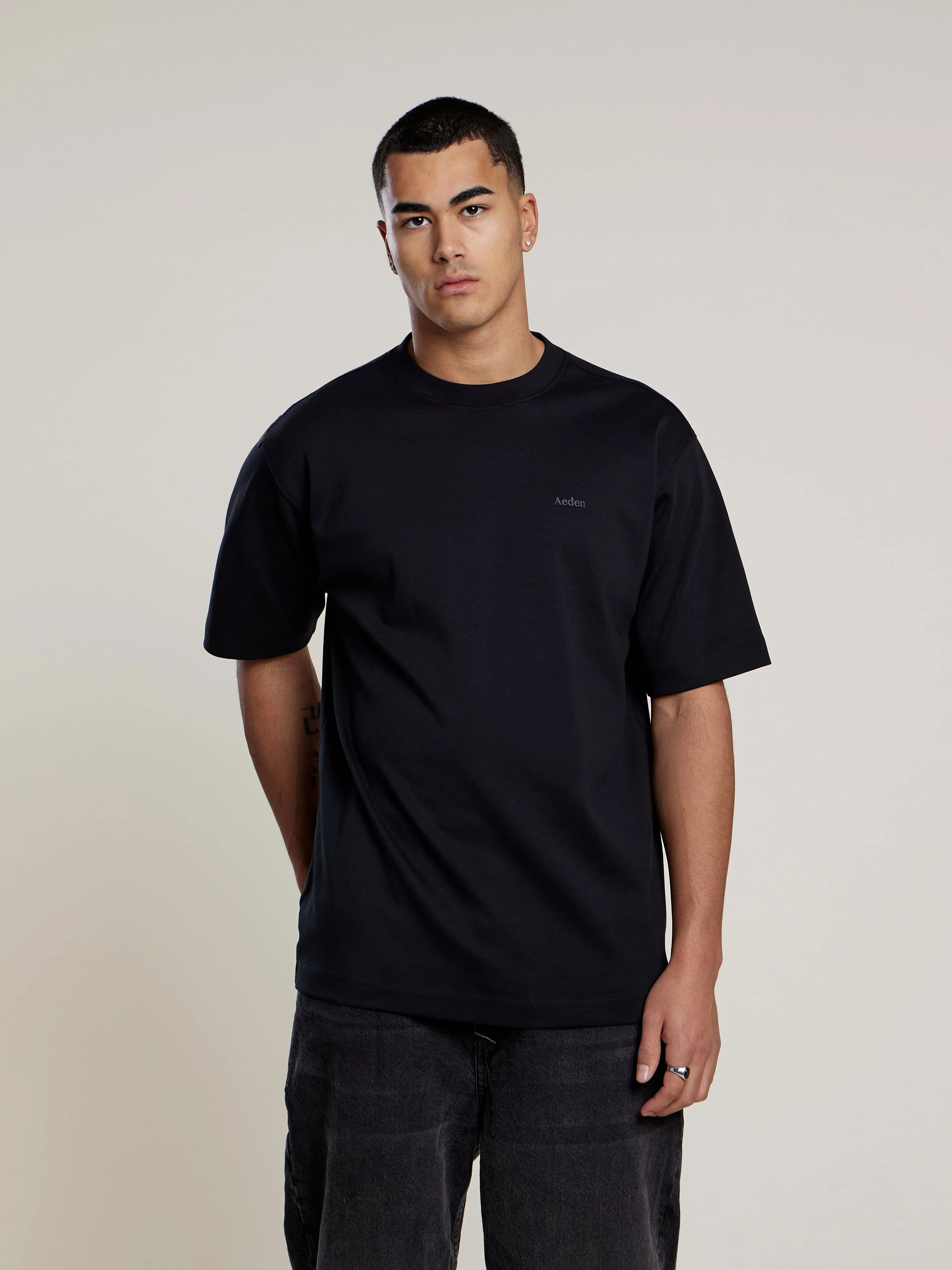 Orzian Tee | Black sold by Aeden Official product image thumbnail 4