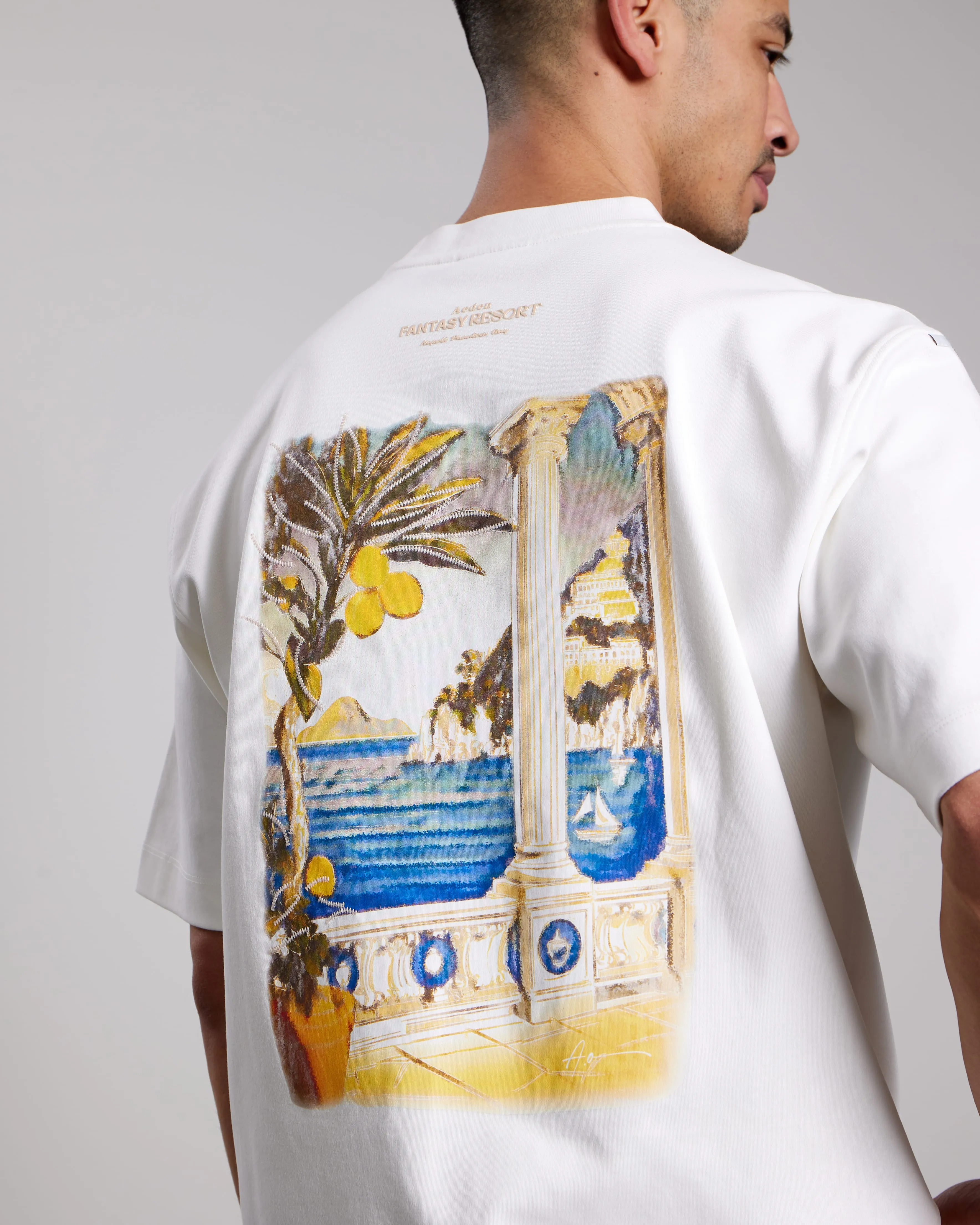 Adrio Tee | Off-white sold by Aeden Official product image thumbnail 3