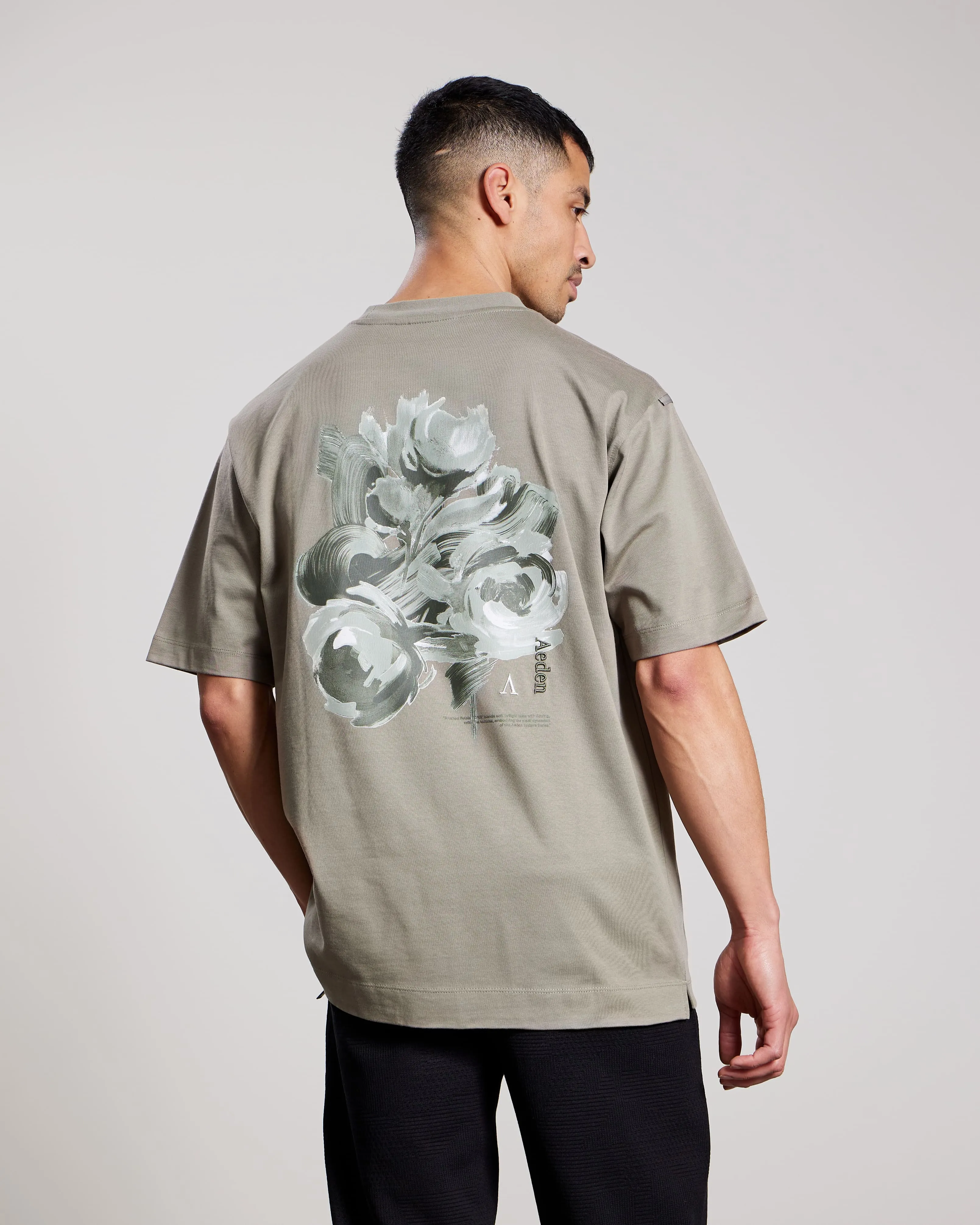 Fioran Tee | Vetiver sold by Aeden Official product image thumbnail 3