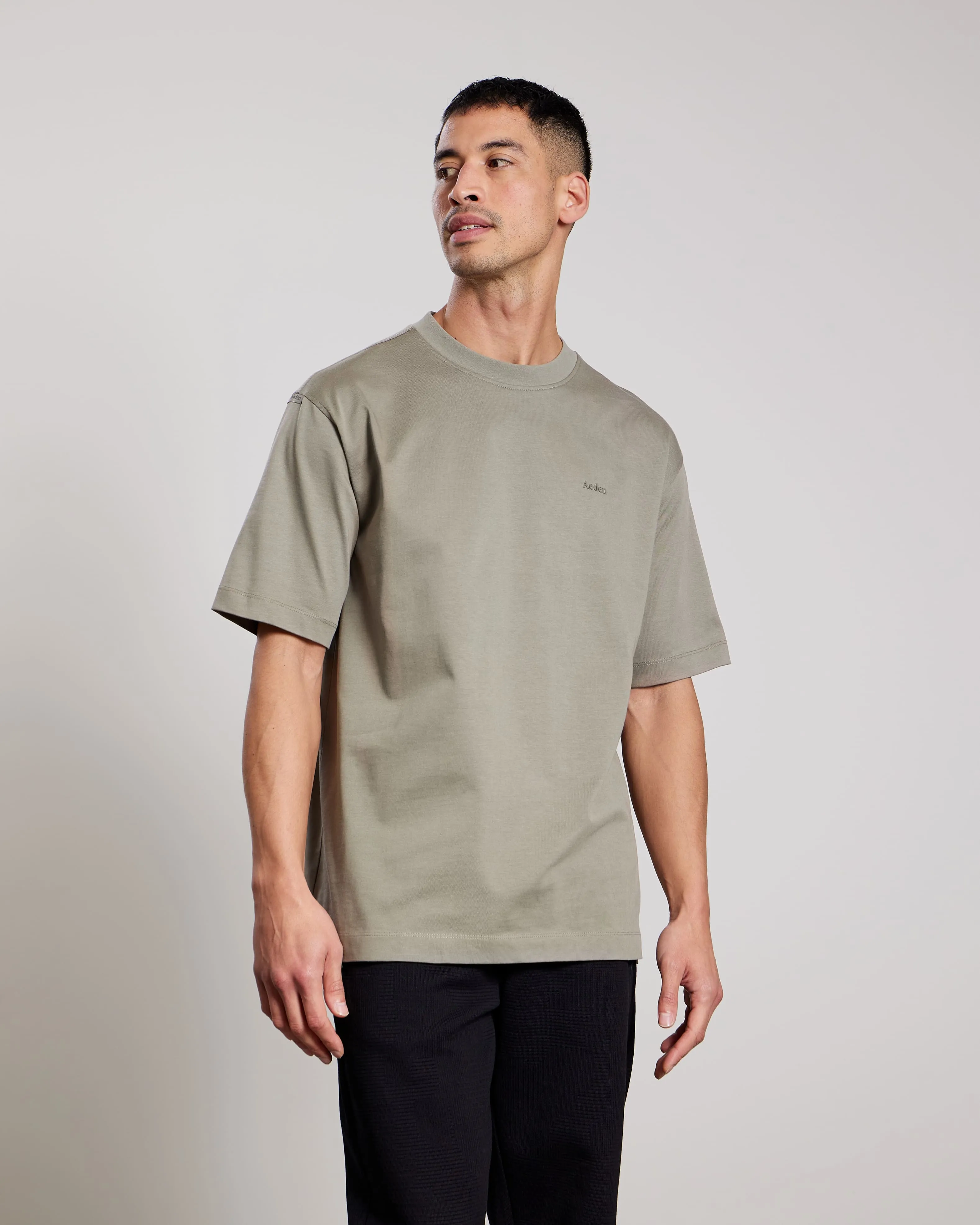 Fioran Tee | Vetiver sold by Aeden Official product image thumbnail 2