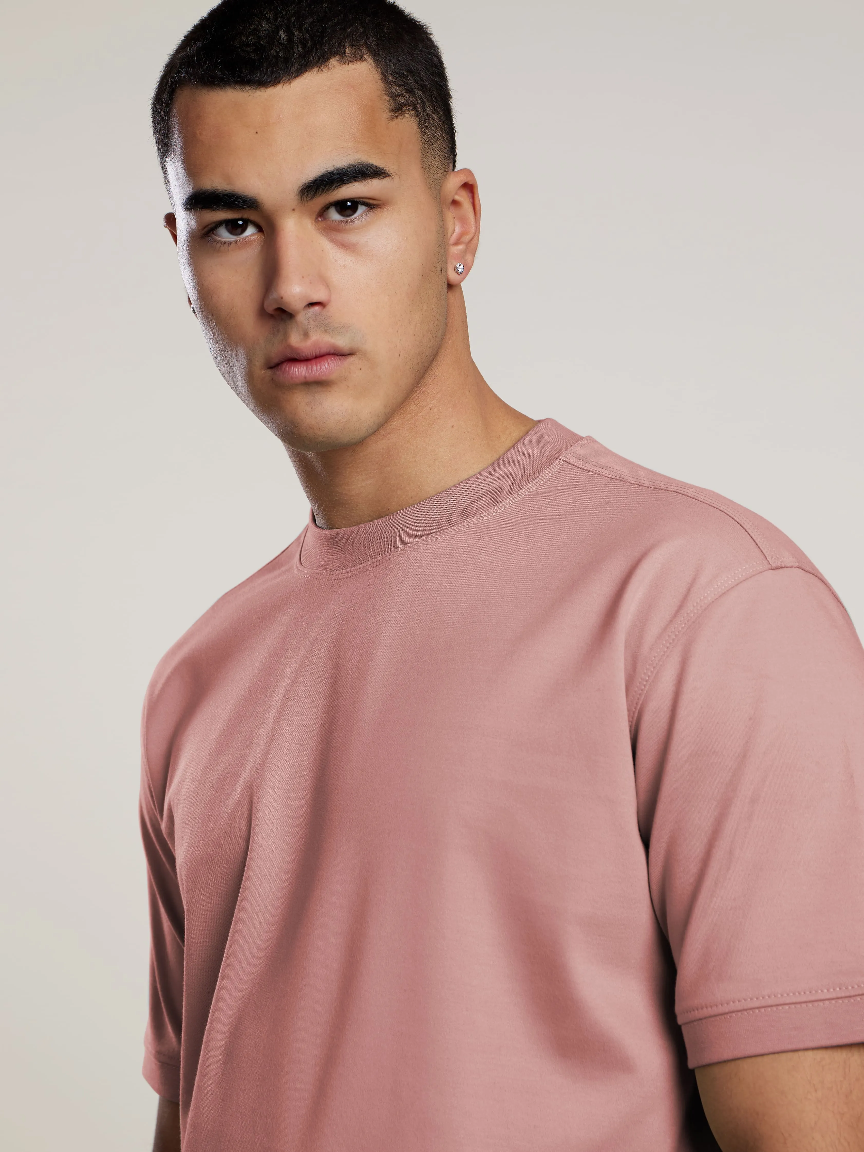Baker Tee | Ash Rose sold by Aeden Official product image thumbnail 4