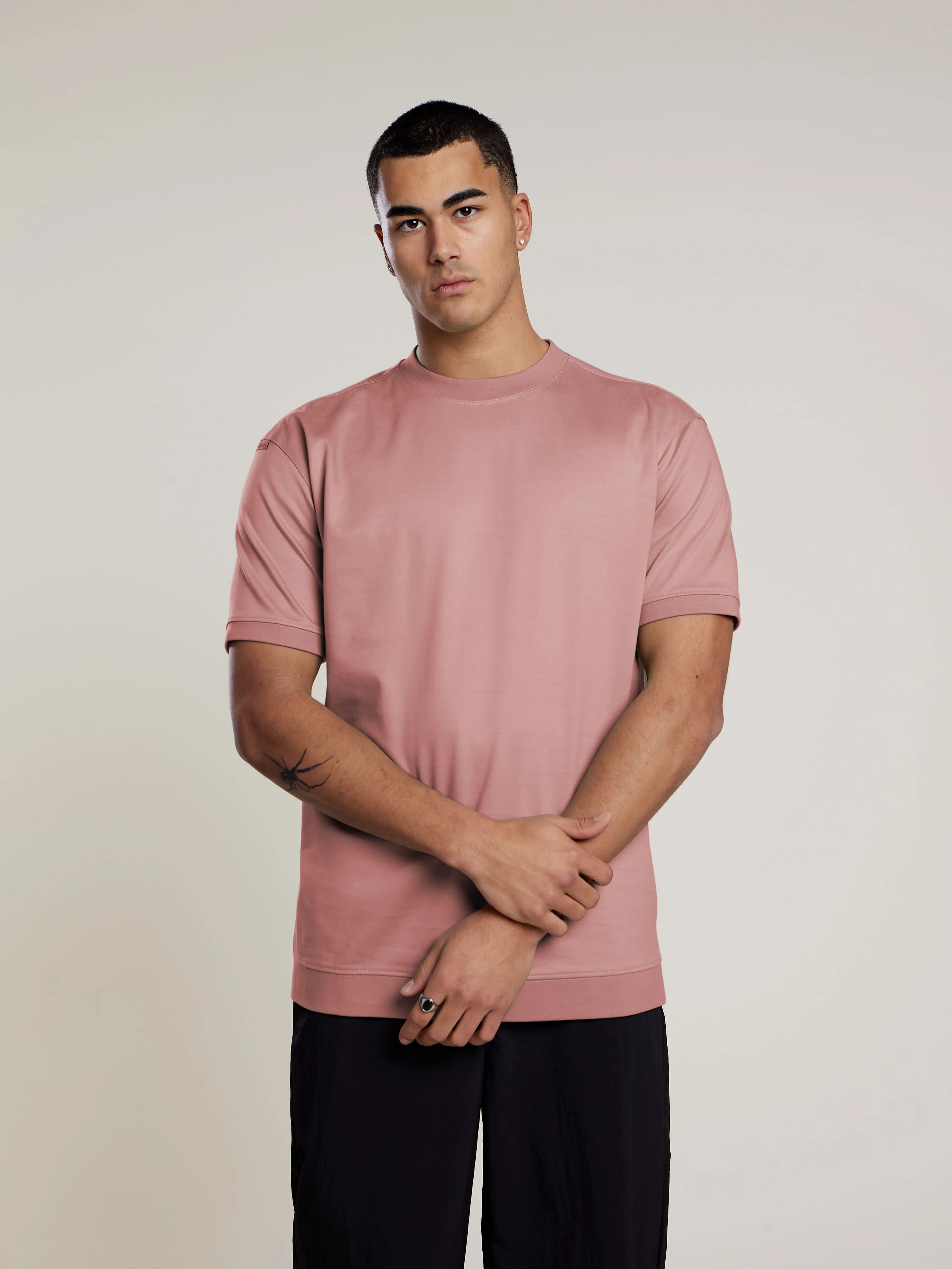 Baker Tee | Ash Rose sold by Aeden Official product image thumbnail 2
