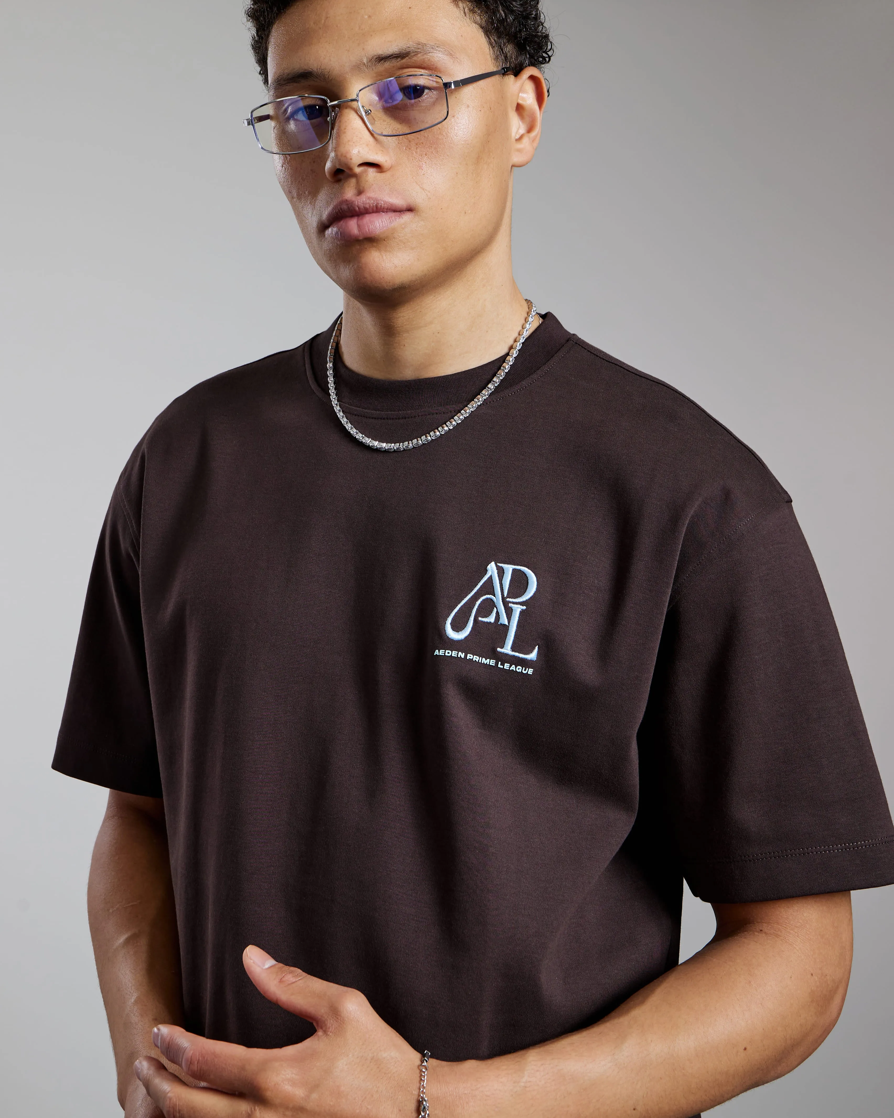 Malone Tee | Ganache sold by Aeden Official product image thumbnail 4