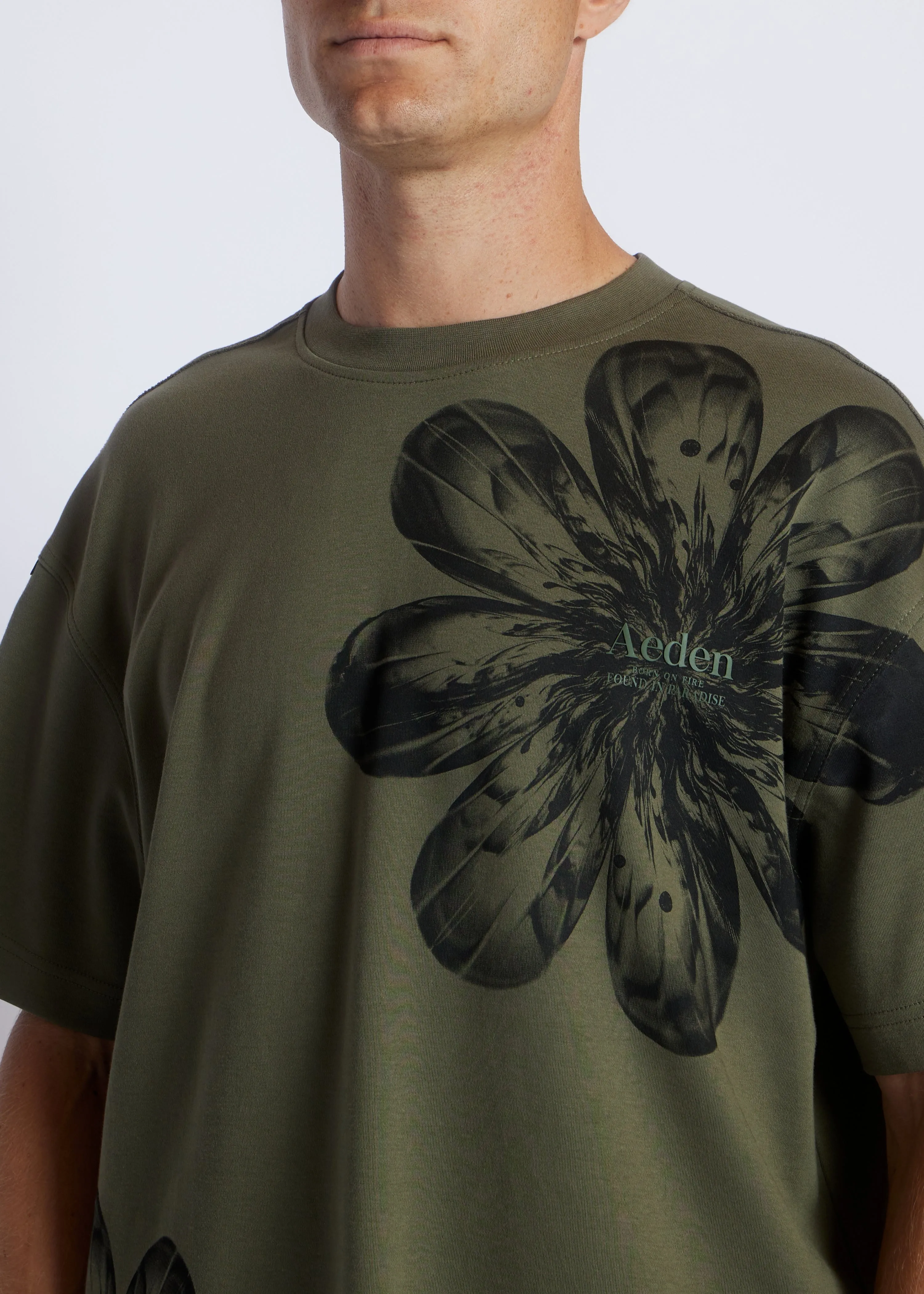 Carson Tee | Agave Green sold by Aeden Official product image thumbnail 5