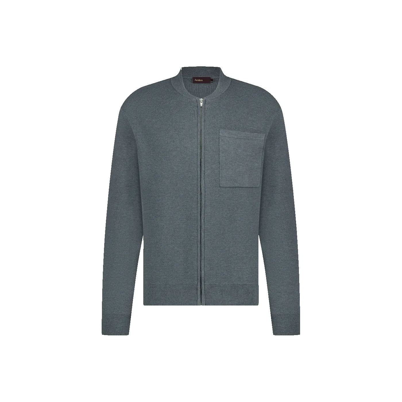 Zev Knit | Grey/Blue sold by Aeden Official