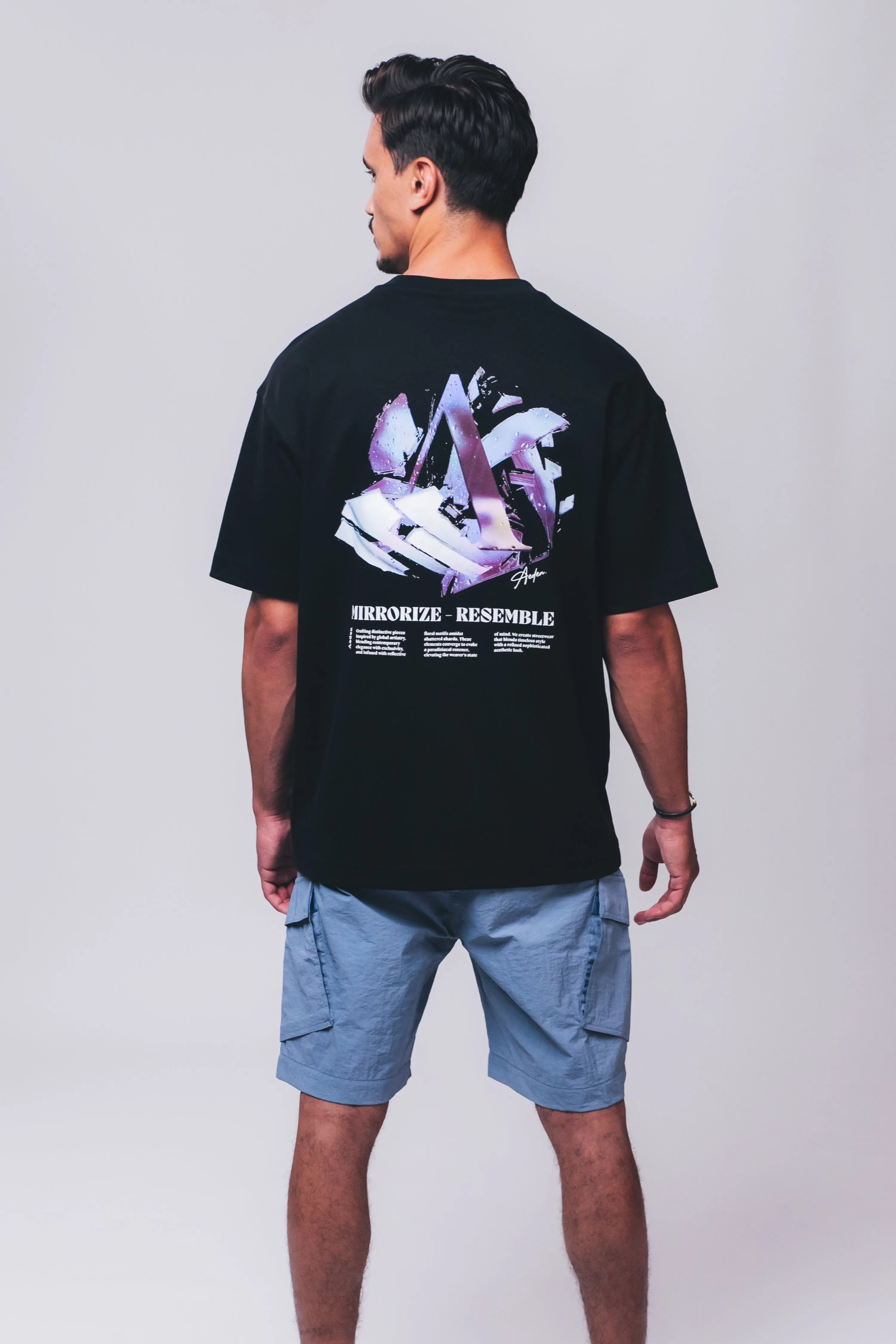 Astro Tee | Black sold by Aeden Official product image thumbnail 5