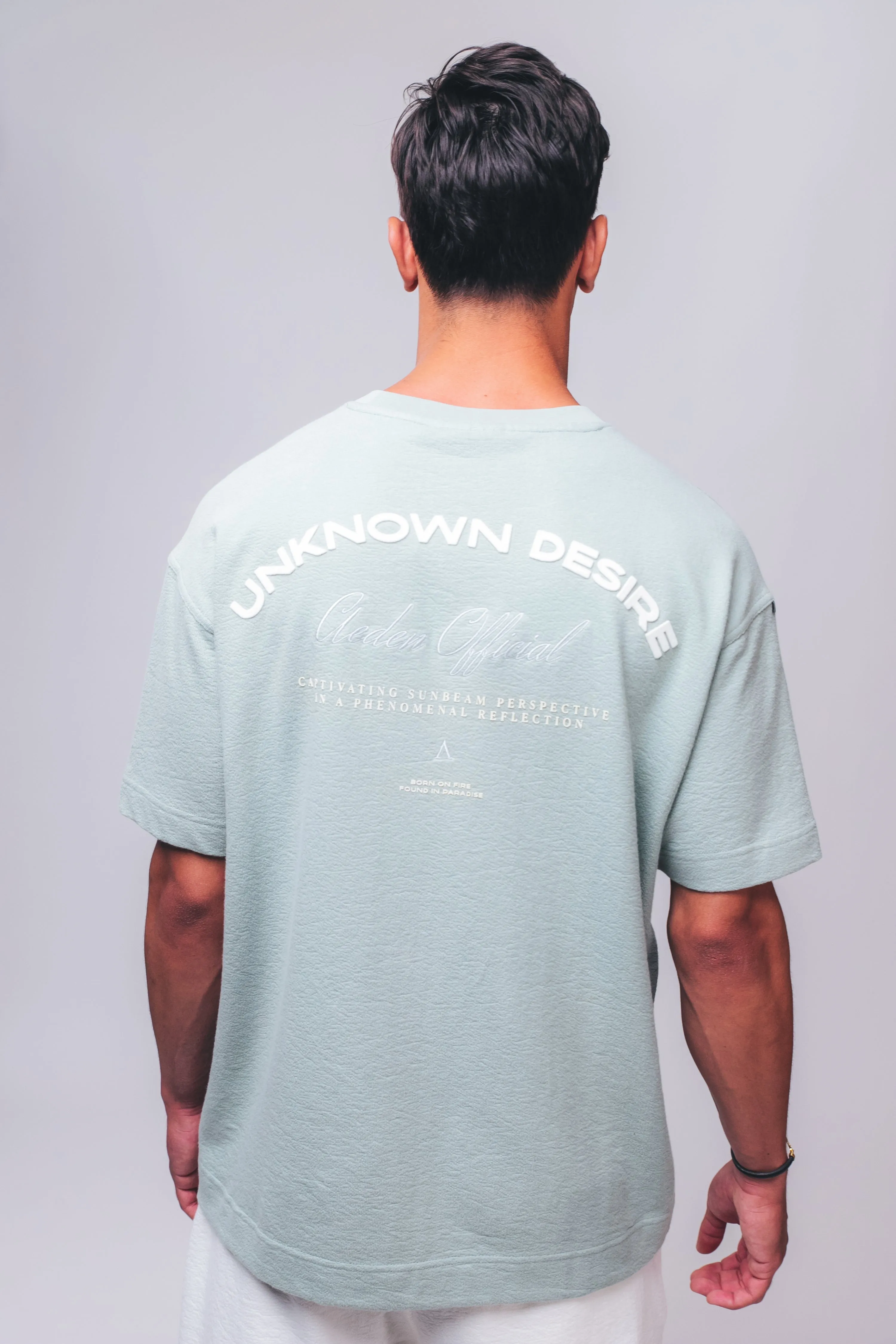 Rushy Tee | Sea Foam sold by Aeden Official product image thumbnail 2