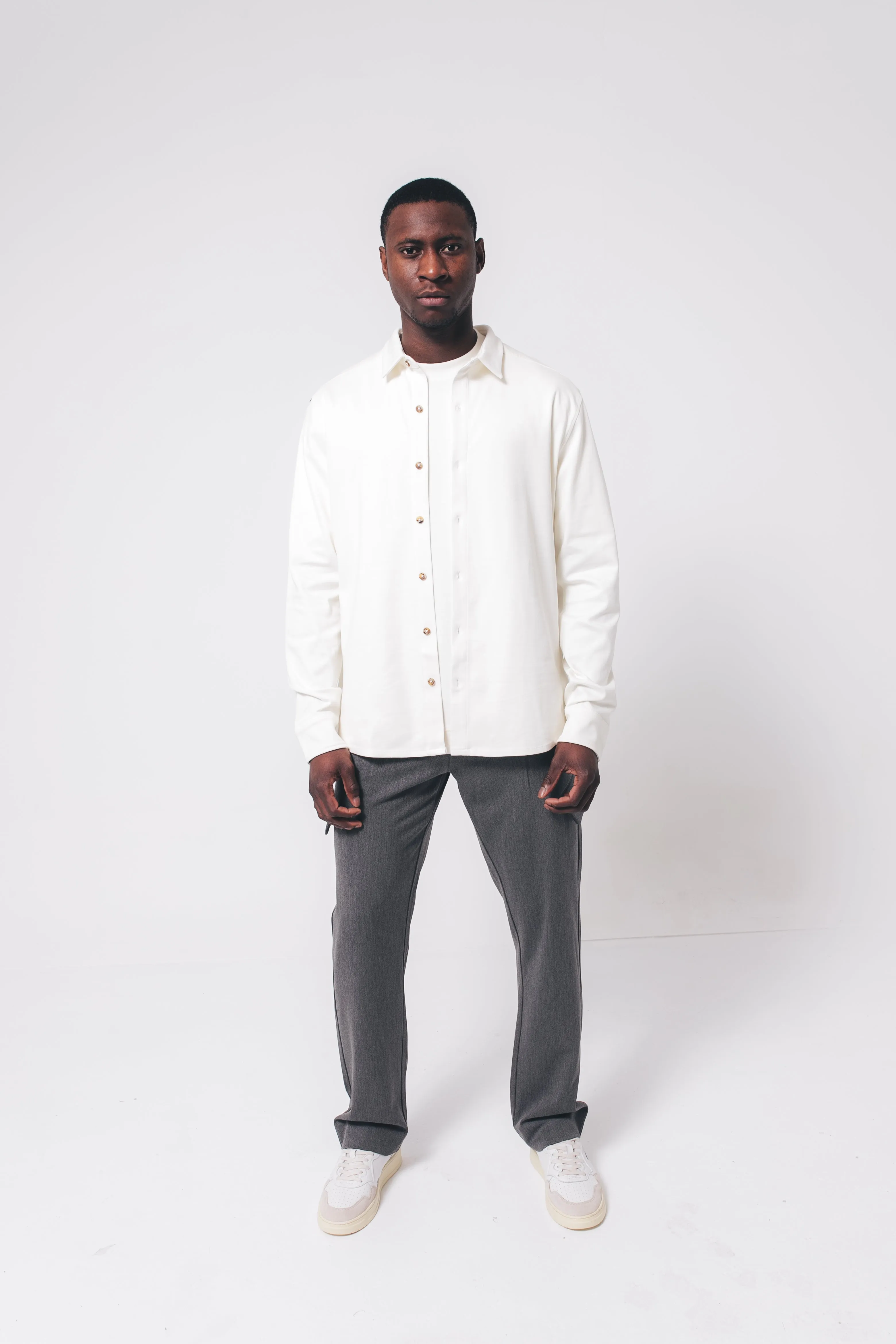 Marley Shirt | Off-white sold by Aeden Official product image thumbnail 3