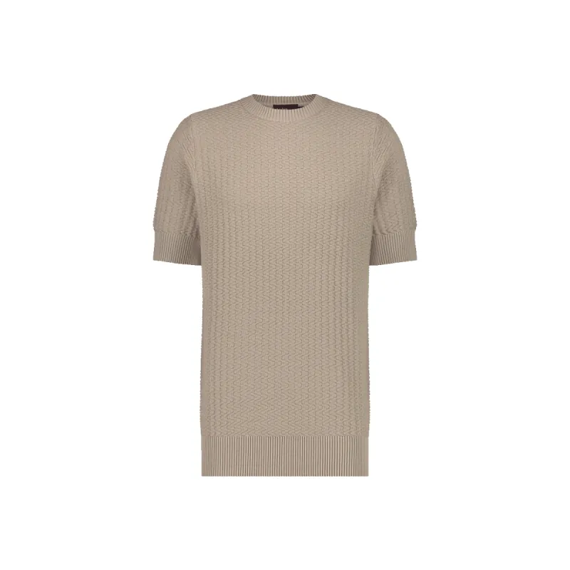 Mason Tee | Taupe sold by Aeden Official