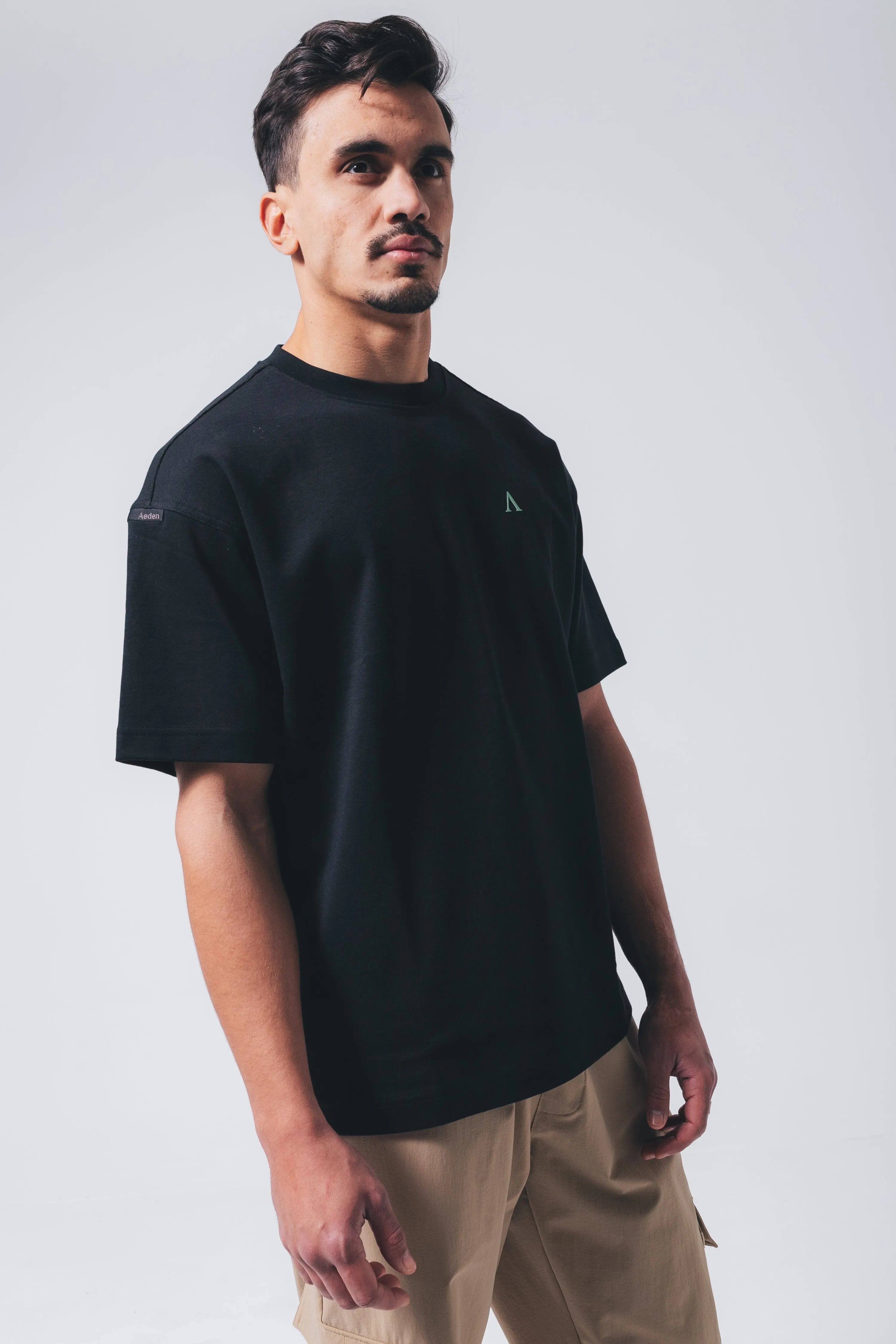 Ivar Tee | Black sold by Aeden Official product image thumbnail 5