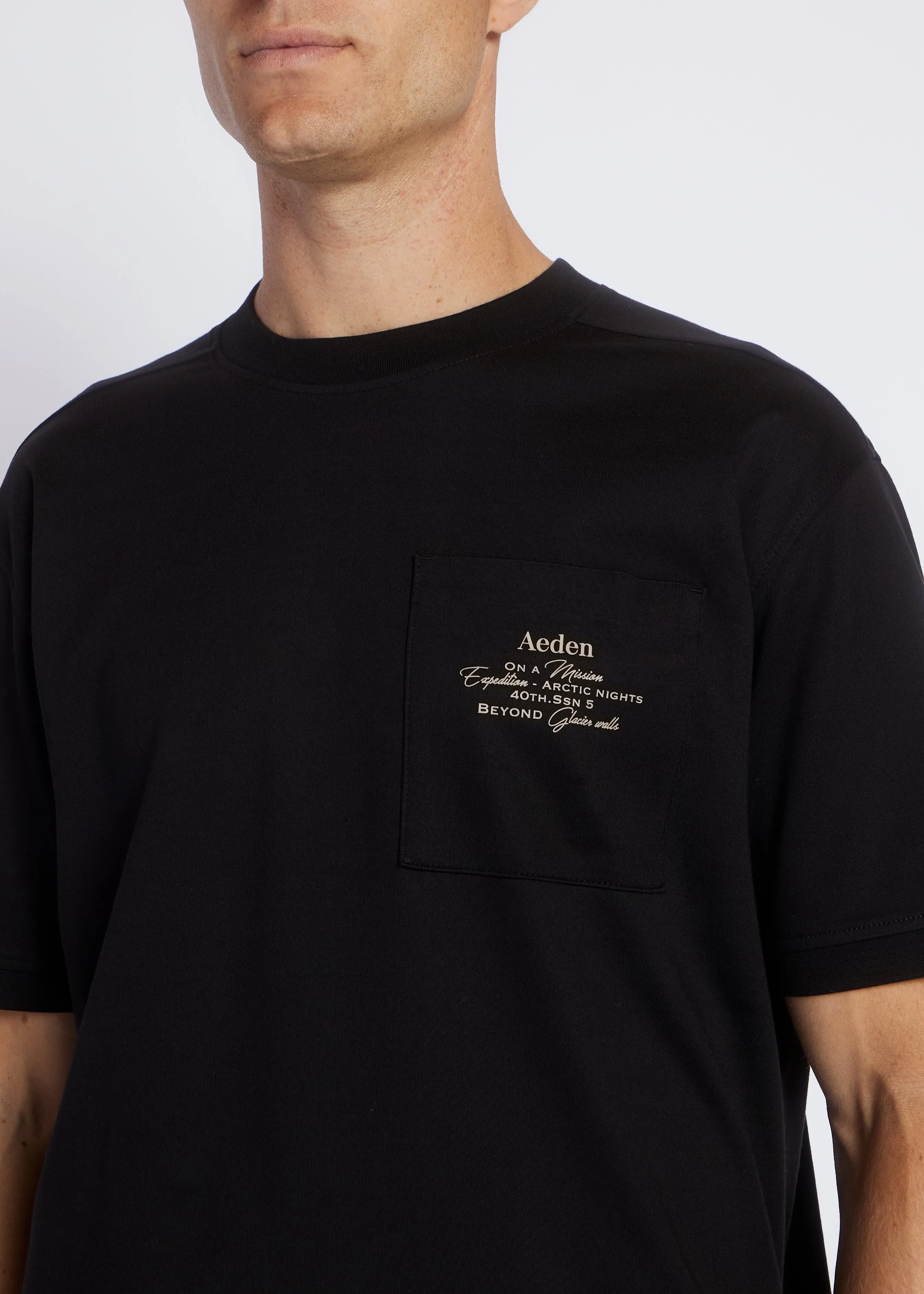 Felix Tee | Black sold by Aeden Official product image thumbnail 5