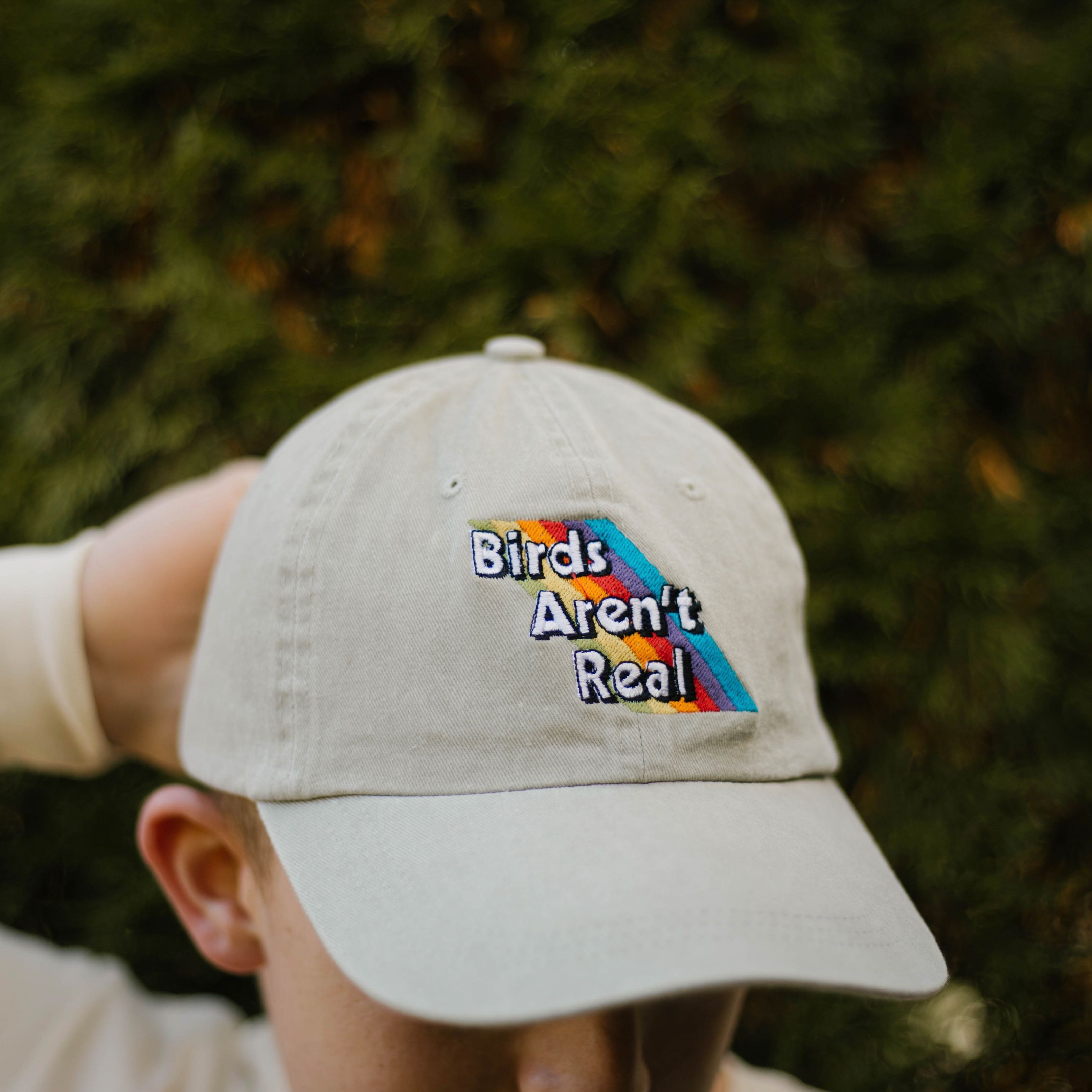 Rainbow Hat sold by Birds Aren’t Real product image thumbnail 5