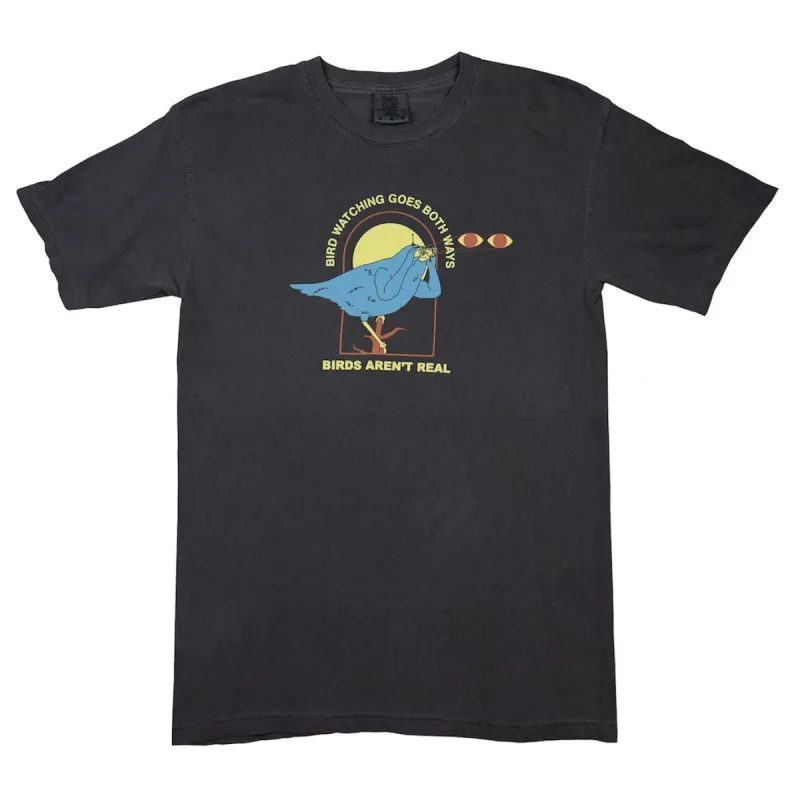 Birdwatching Shirt (Dark) sold by Birds Aren’t Real