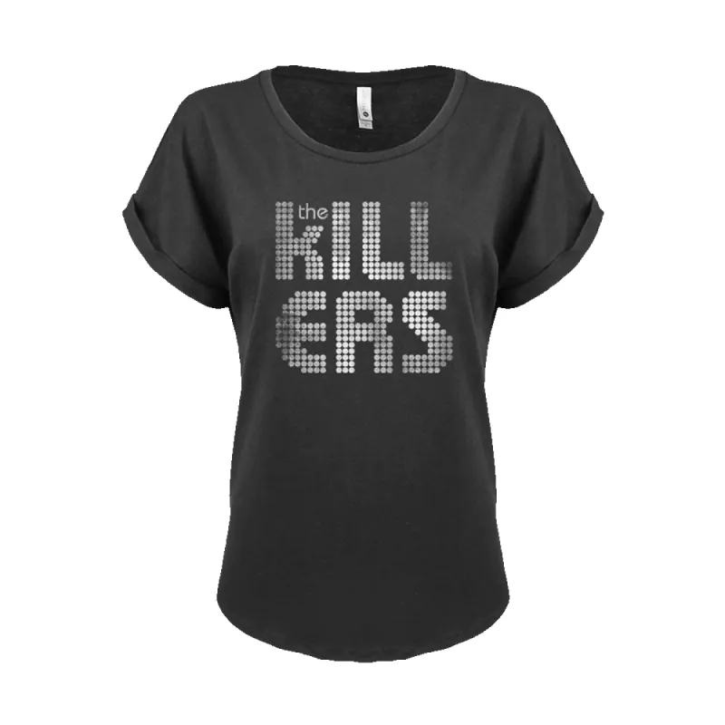 DISTRESSED STACKED LOGO T-SHIRT sold by The Killers