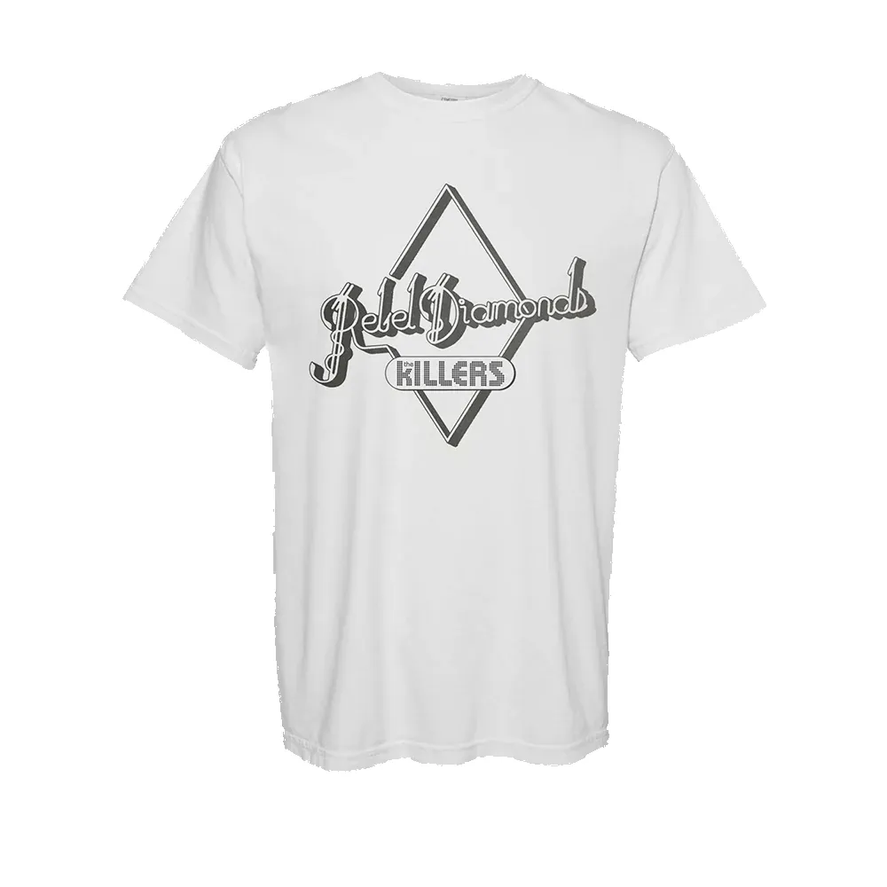 REBEL DIAMONDS LOGO T-SHIRT sold by The Killers