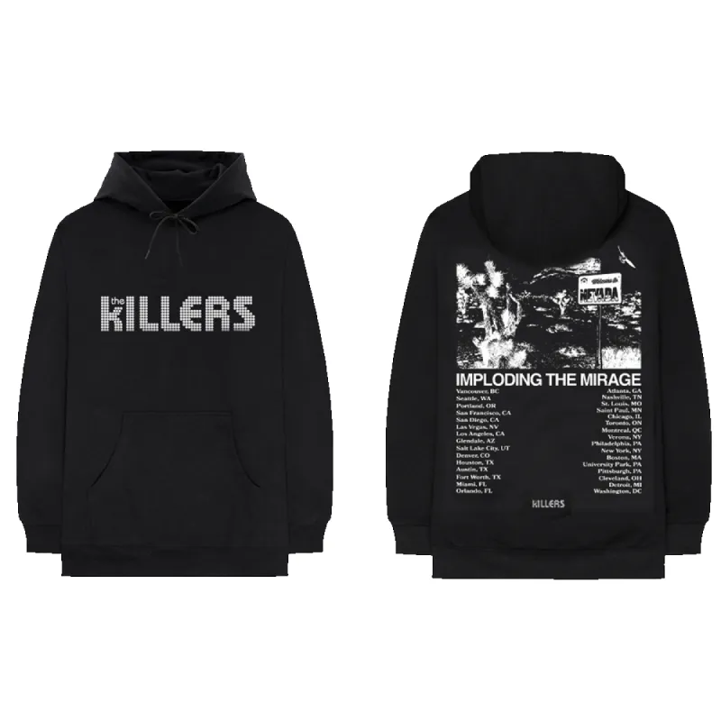 Imploding The Mirage 2022 Tour Hoodie made by The Killers