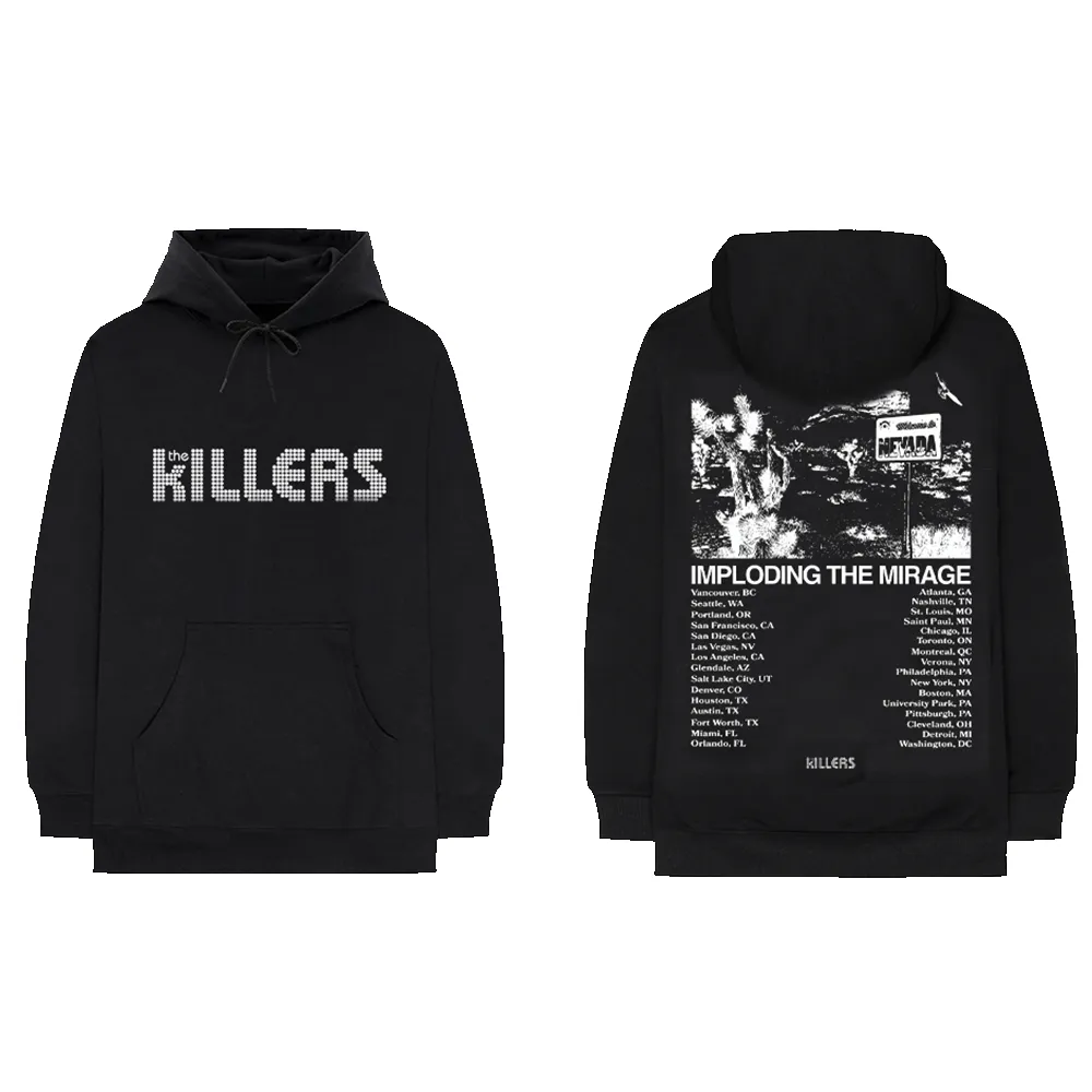 Imploding The Mirage 2022 Tour Hoodie sold by The Killers