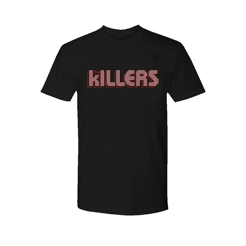 BLACK KILLERS LOGO T-SHIRT sold by The Killers