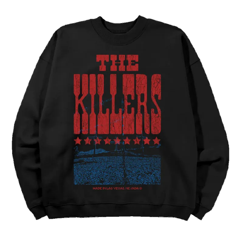 MADE IN LAS VEGAS CREWNECK sold by The Killers
