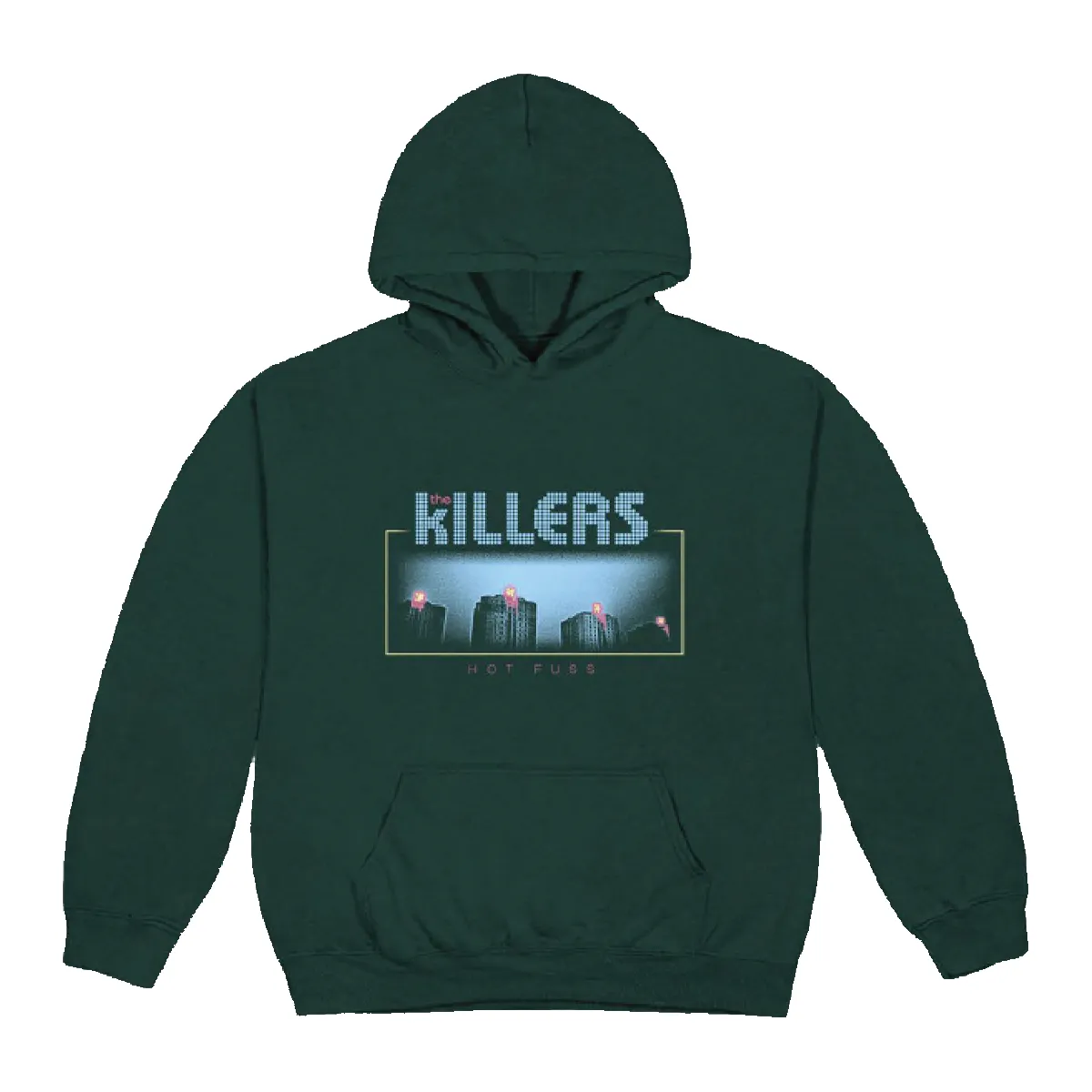 HOT FUSS TRACKLIST FOREST HOODIE sold by The Killers