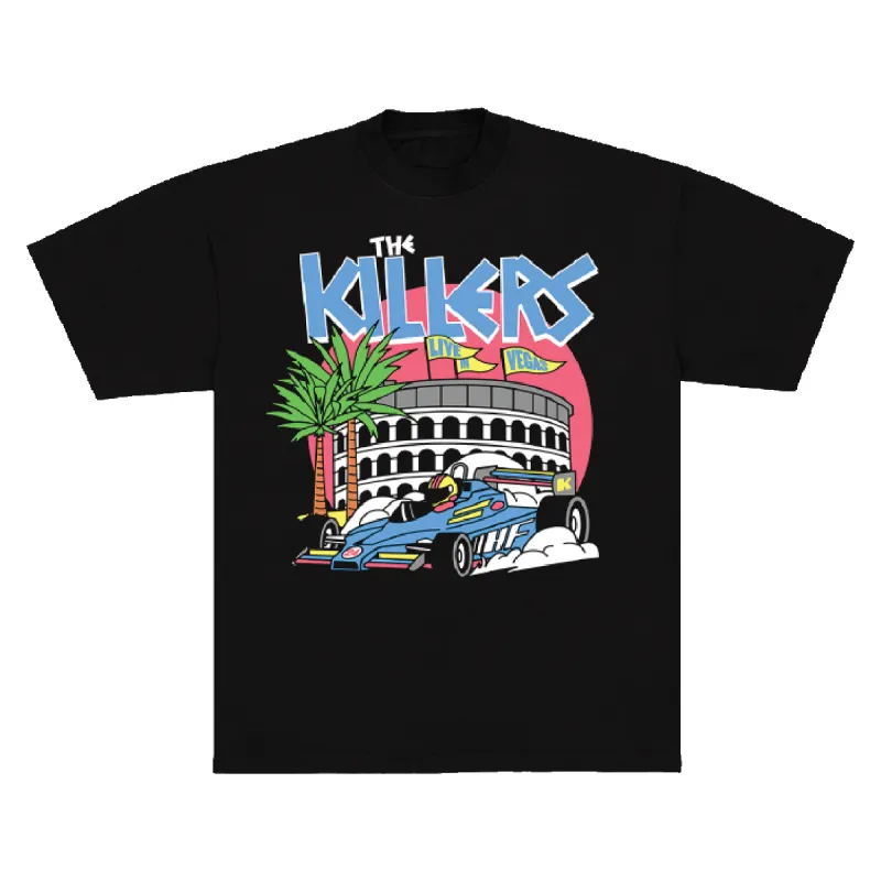 HOT FUSS RACE CAR T-SHIRT sold by The Killers