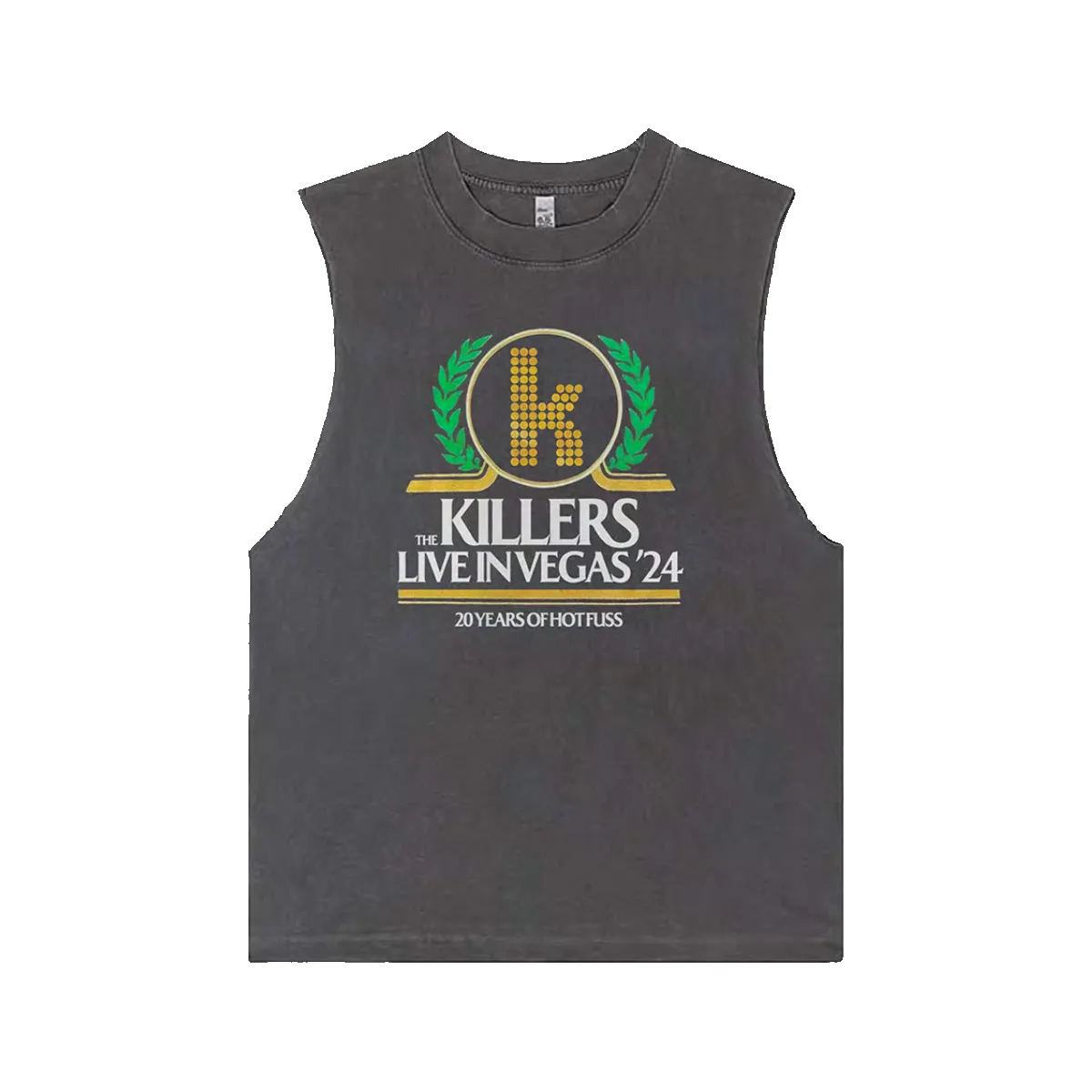 VEGAS SLEEVELESS T-SHIRT sold by The Killers